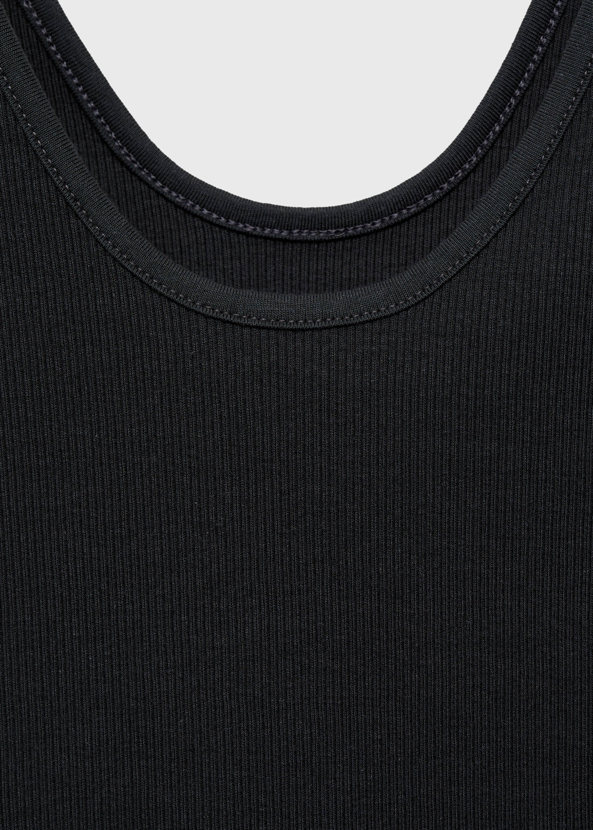 Cotton top with wide straps - Details of the article 8