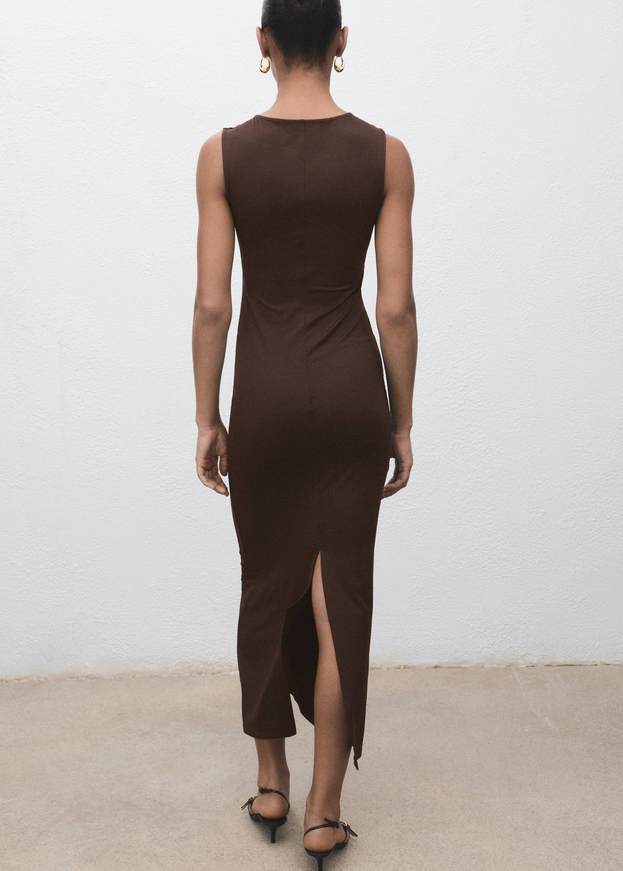 Robe longue ouverture arrière - Verso de l’article