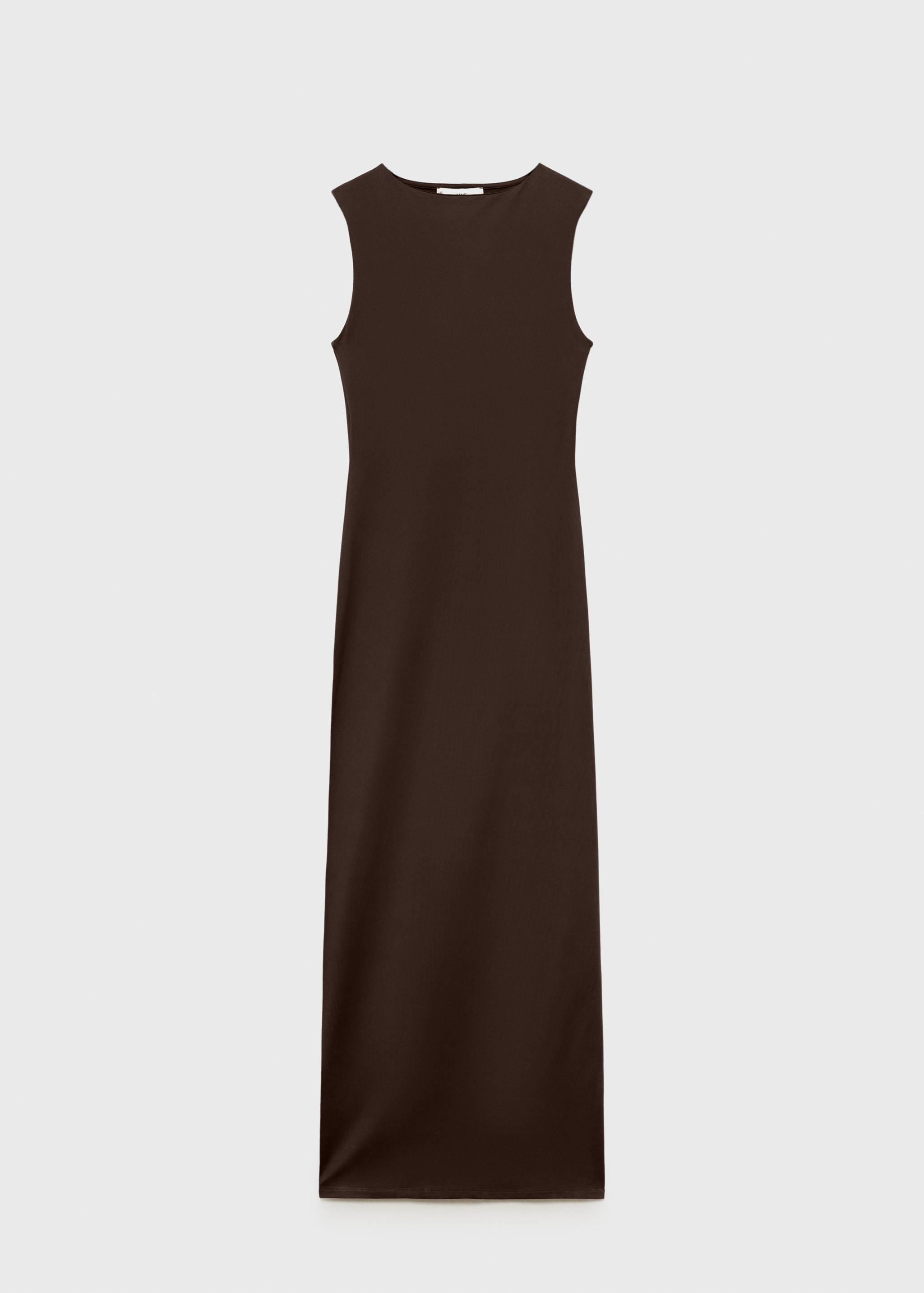 Robe longue ouverture arrière - Article sans modèle
