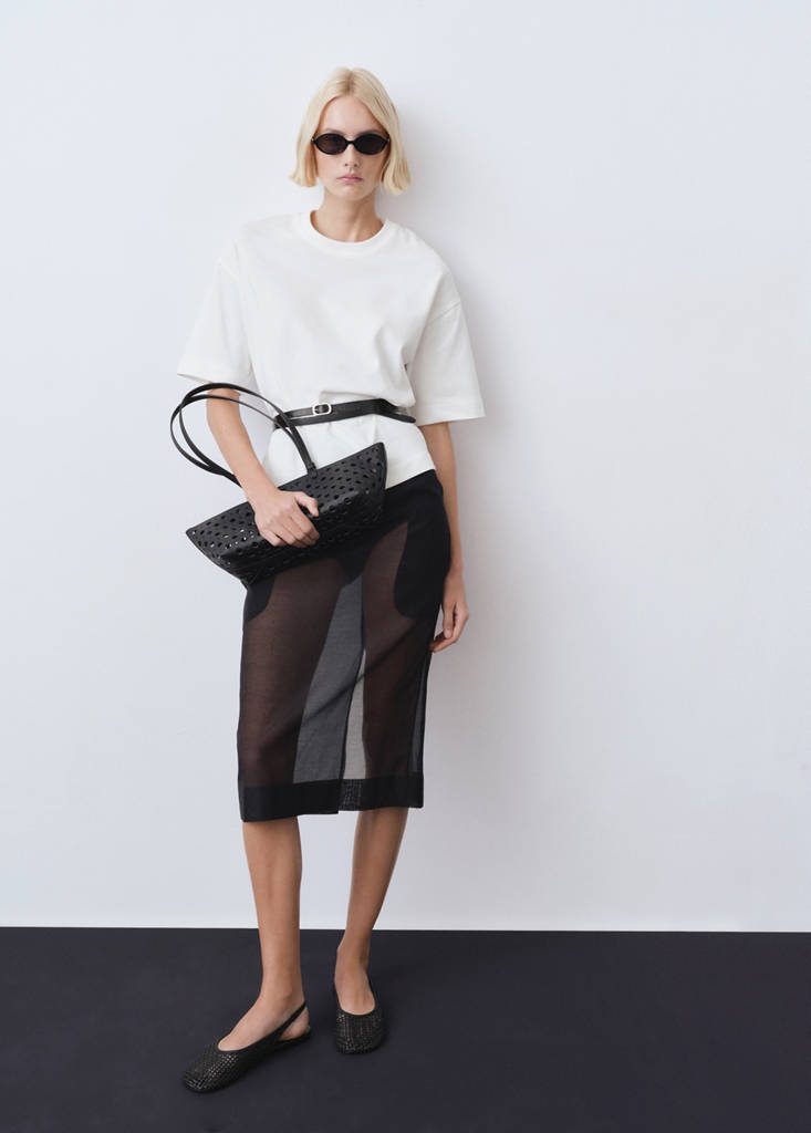 Oversized cotton t-shirt — Off White