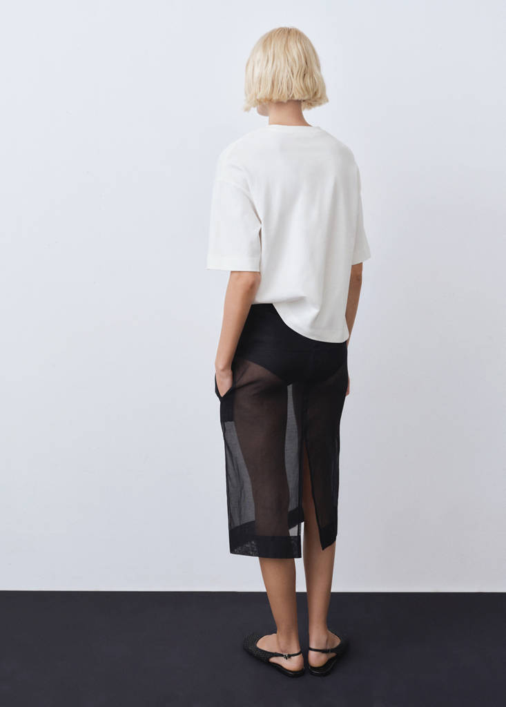 Oversized cotton t-shirt — Off White
