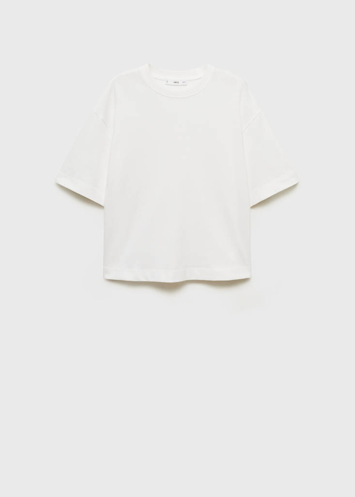 Oversized cotton t-shirt — Off White