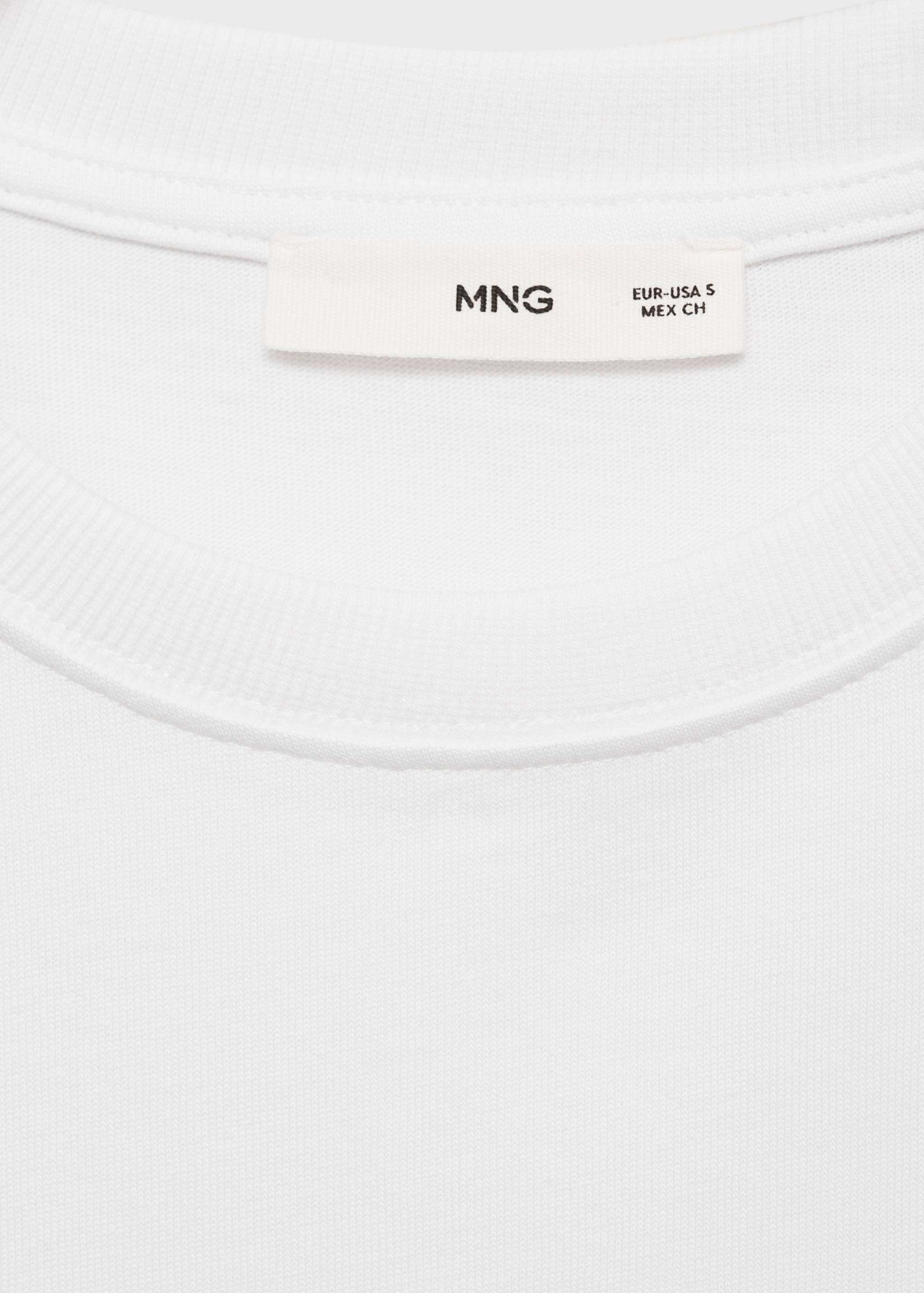 Oversized cotton maternity t-shirt - Details of the article 8