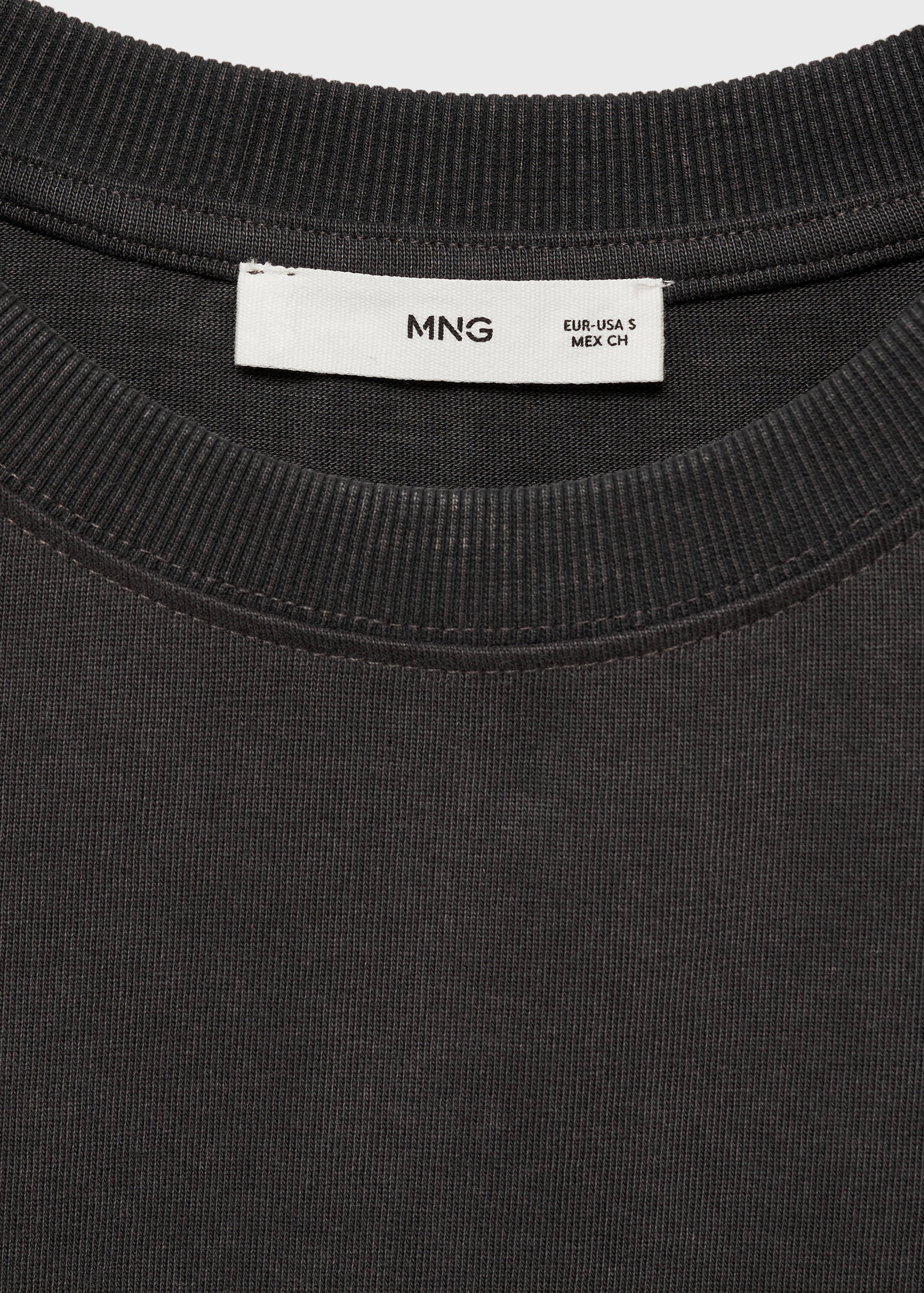 Oversized cotton maternity t-shirt - Details of the article 8