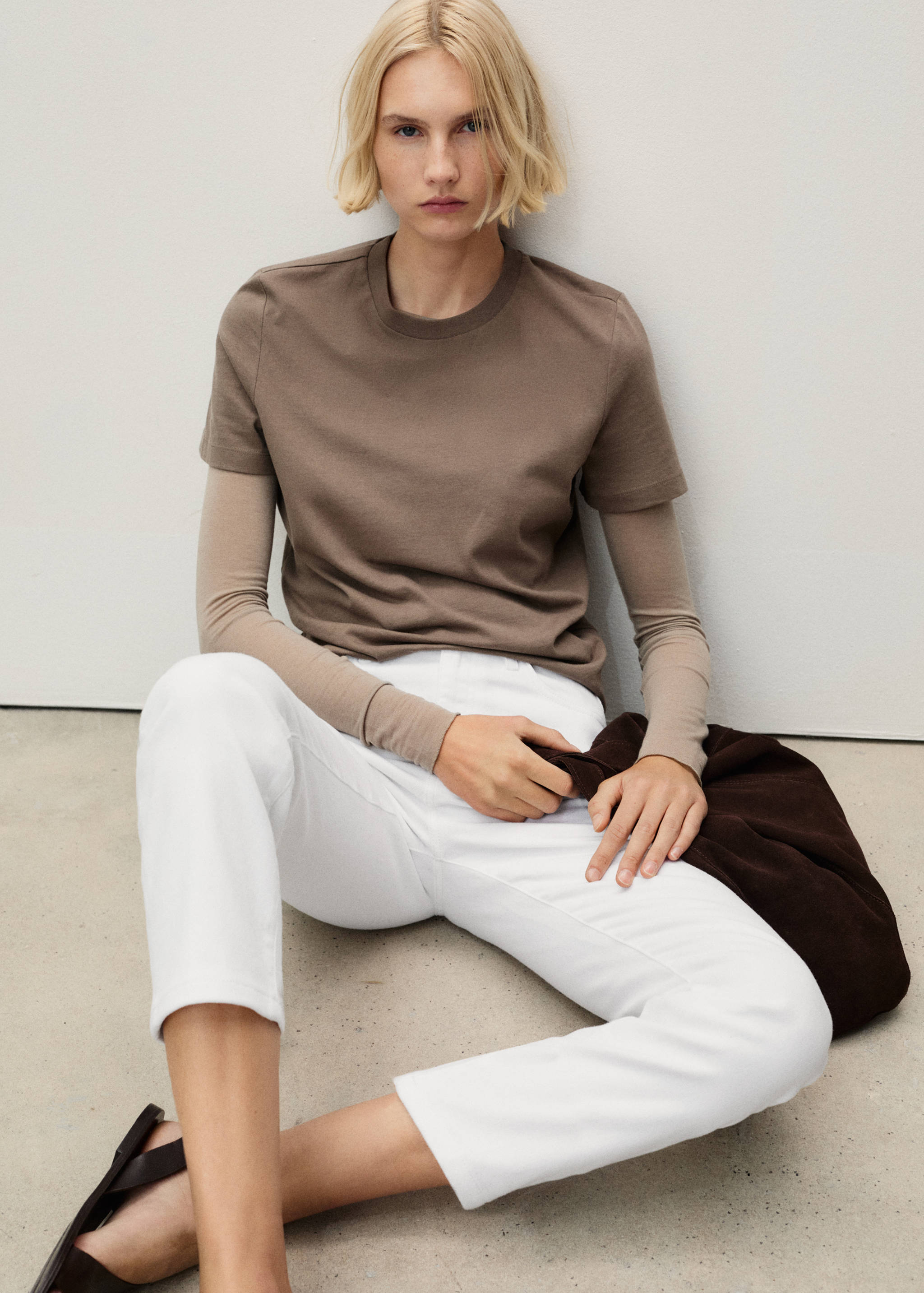 Claudia slim-fit cropped jeans - Details of the article 1