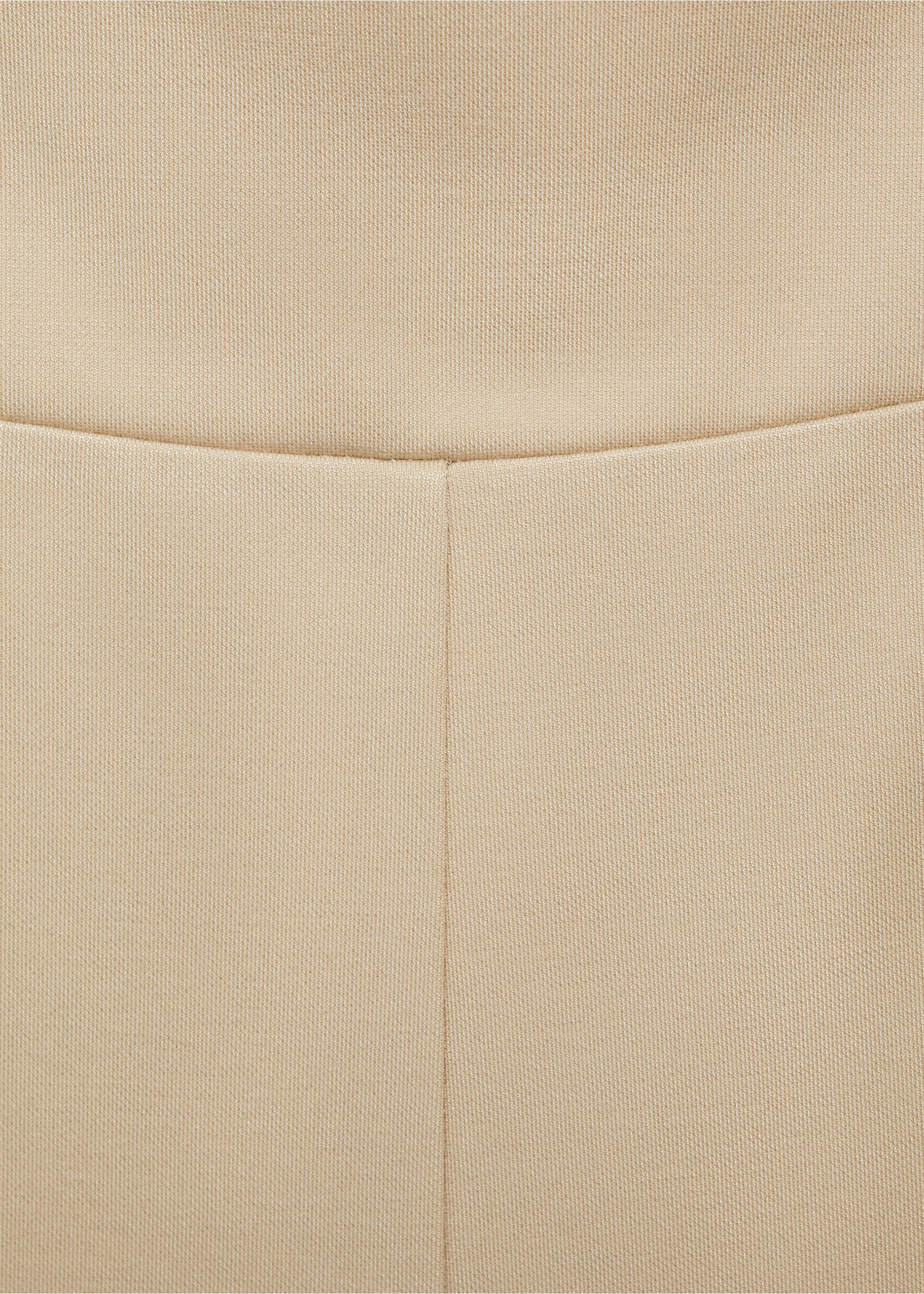 Pantalón wide leg premamá - Detalle del artículo 8, Arena. Ref: 87085759-00.