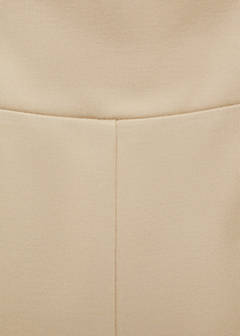 Wide leg maternity trousers — Sand 6