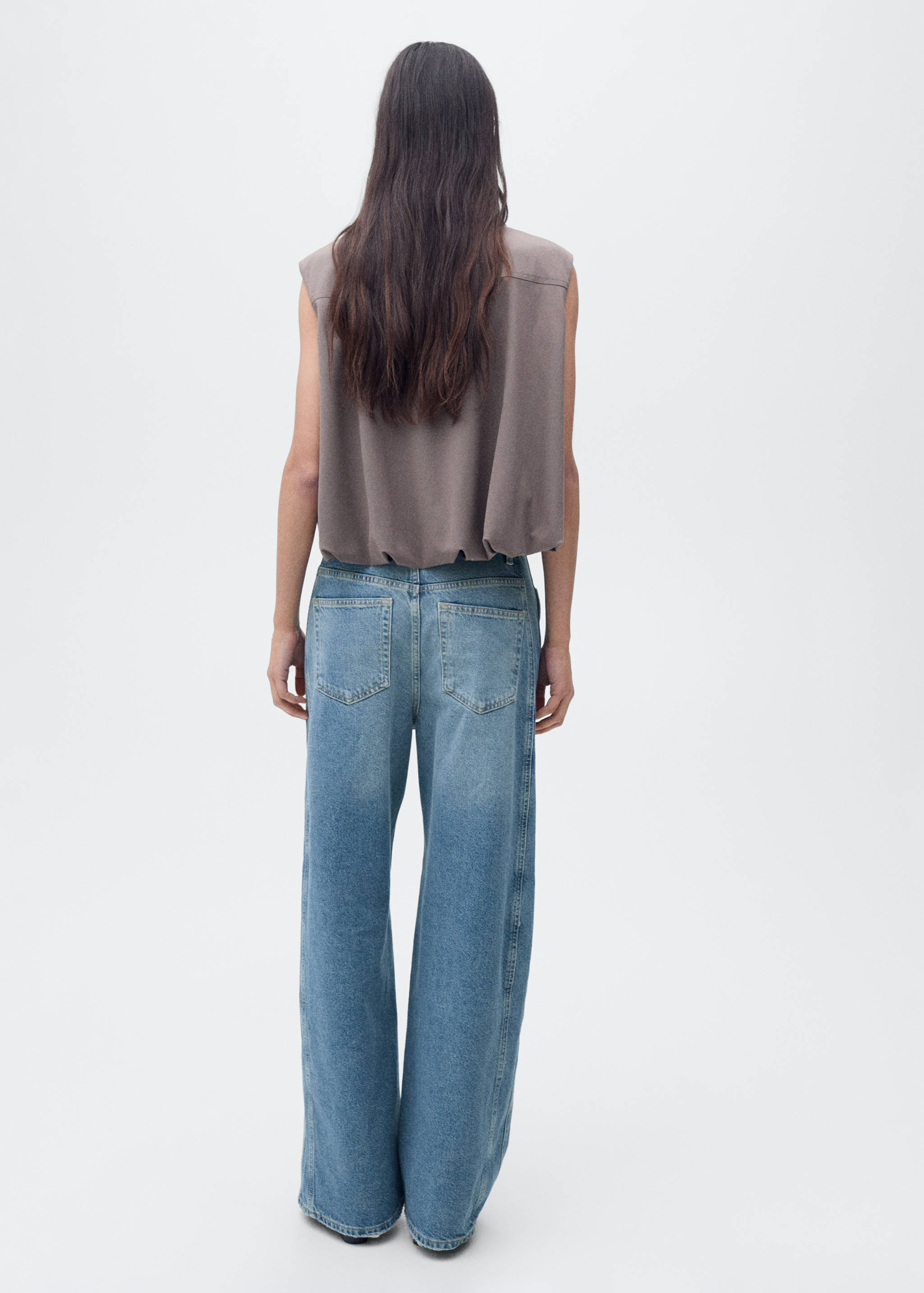 Balon traperice visokog struka - Stražnji dio artikla