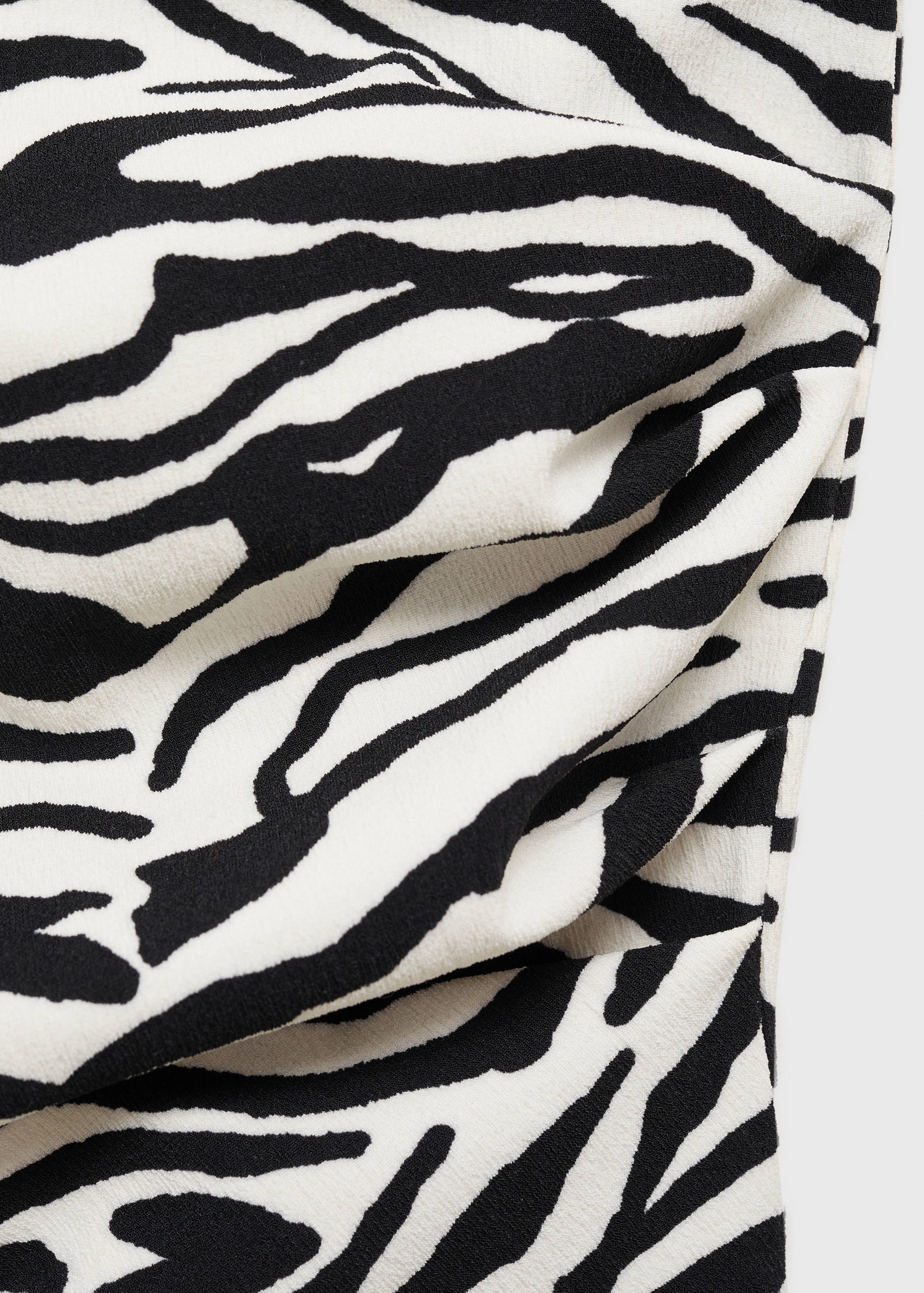 Draped sleeveless t-shirt - Details of the article 0