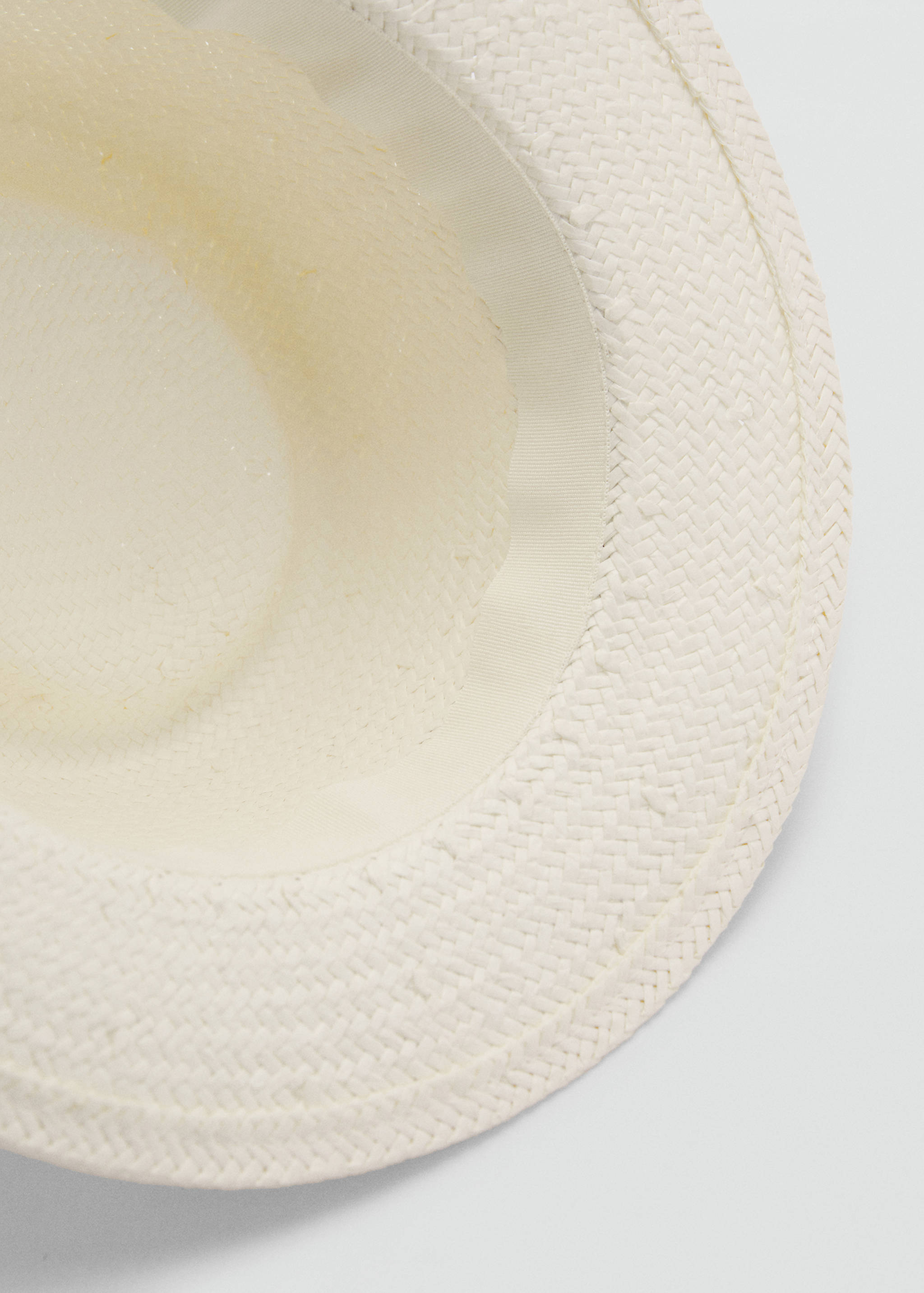 Natural fiber bow hat - Details of the article 2