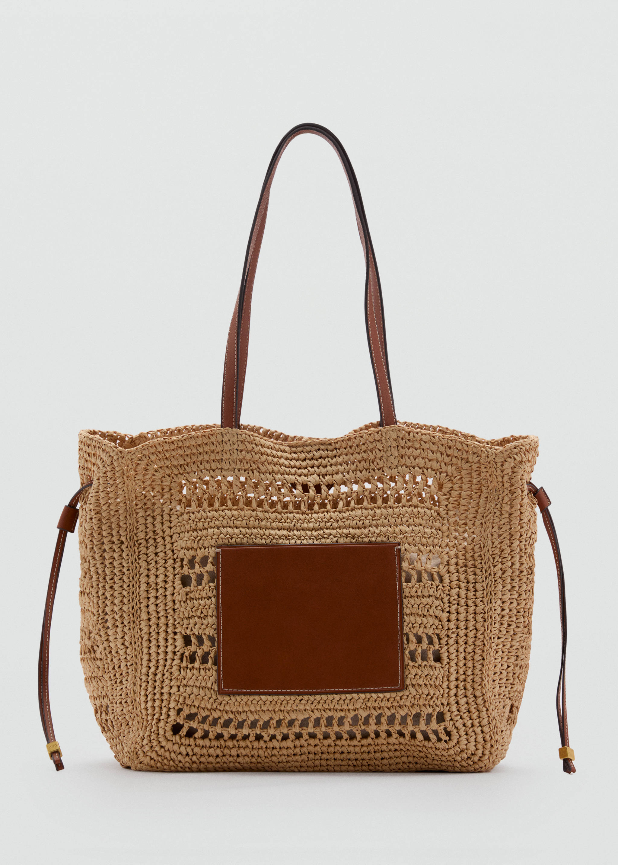 Natural fibre shopper bag - Article without model