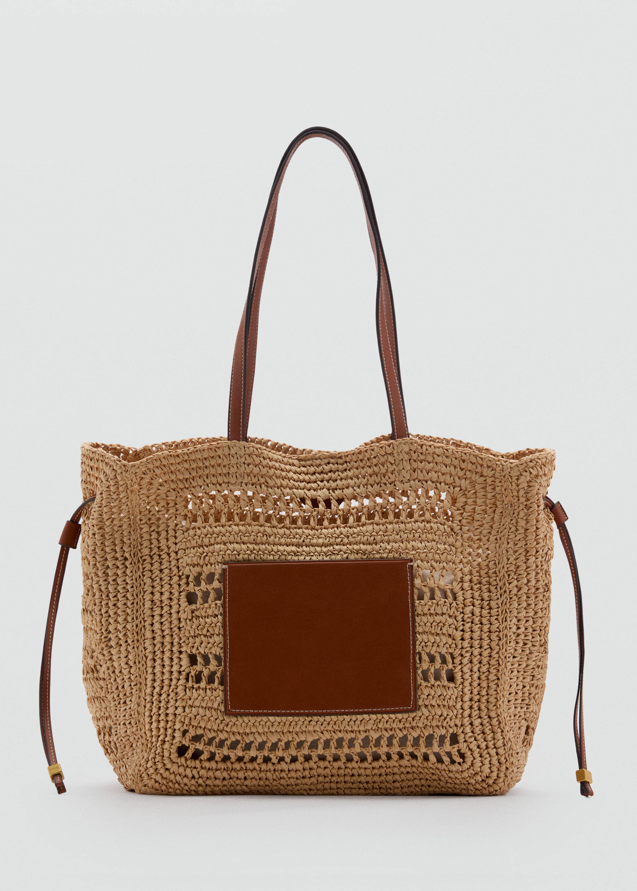 Natural fibre shopper bag - Article without model