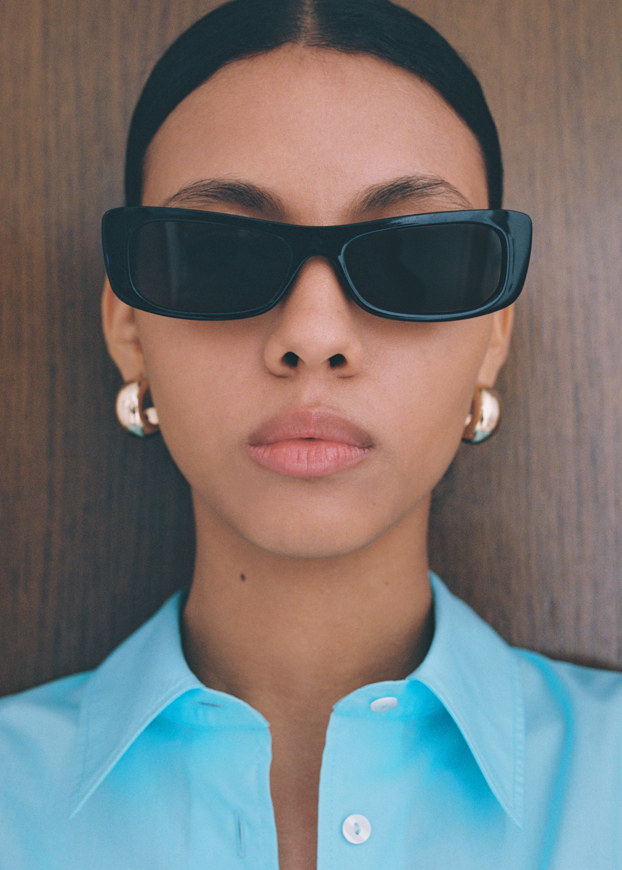 方框太阳镜 - null