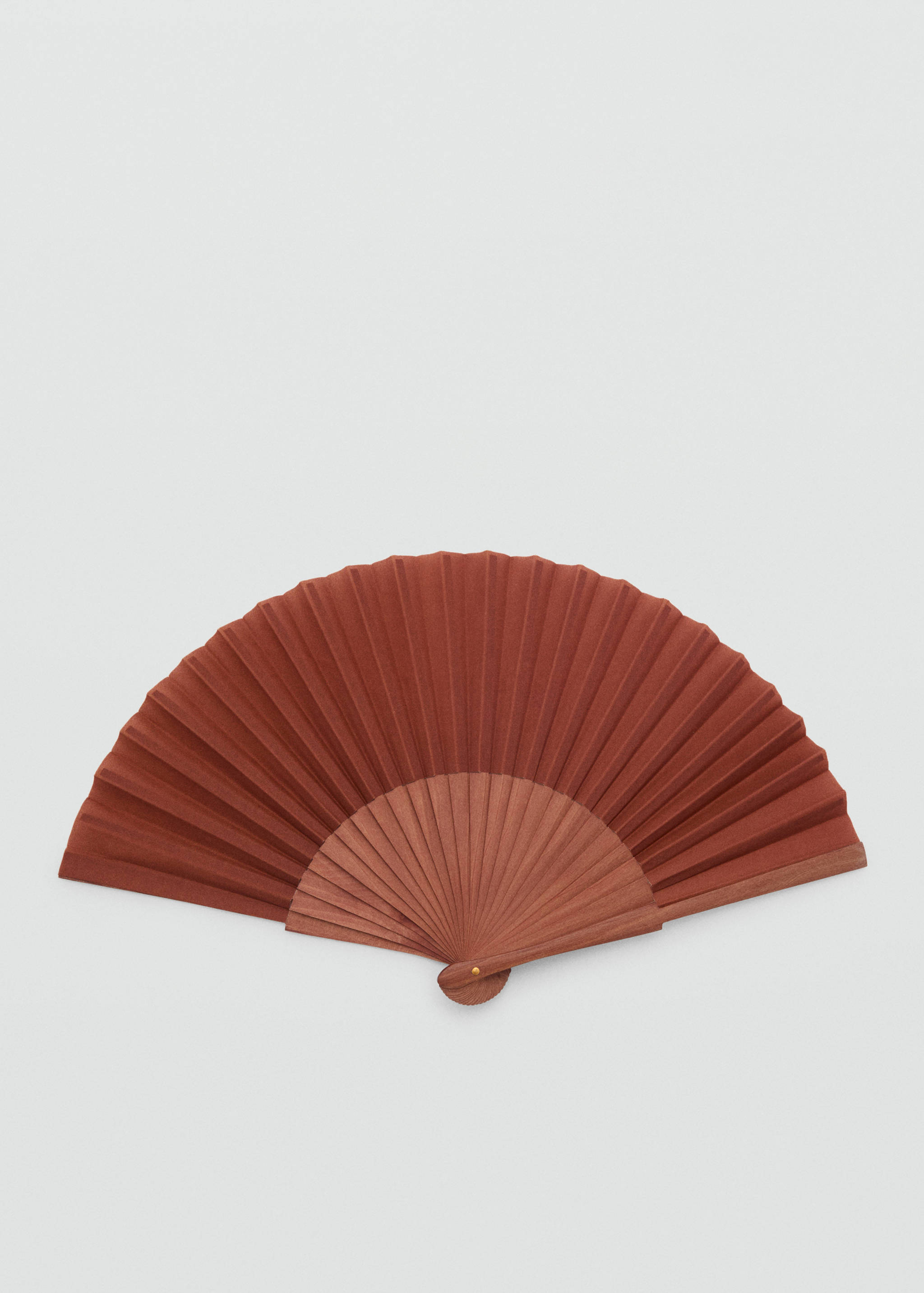 Smooth wooden fan - Medium plane