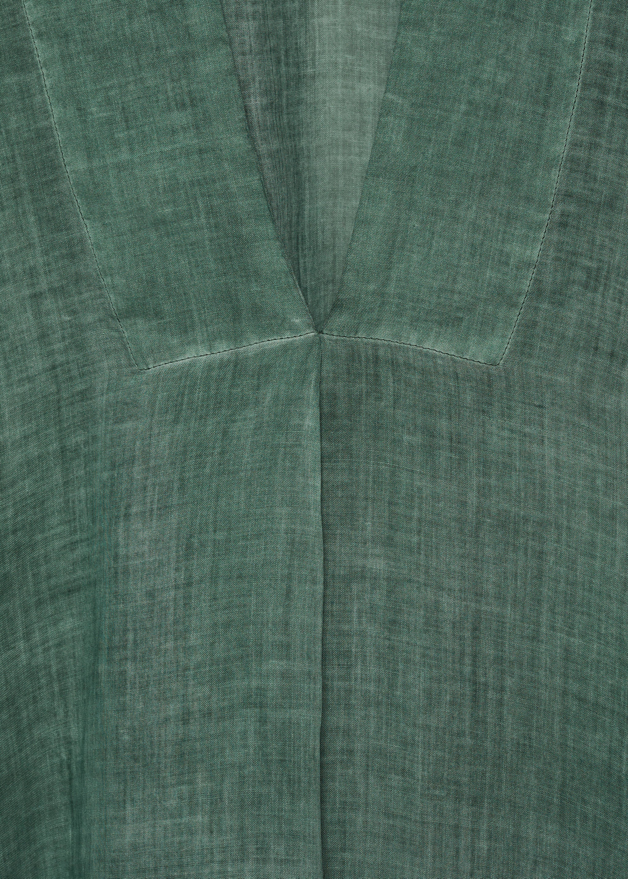 Ramie caftan with overdyed design - Details of the article 8