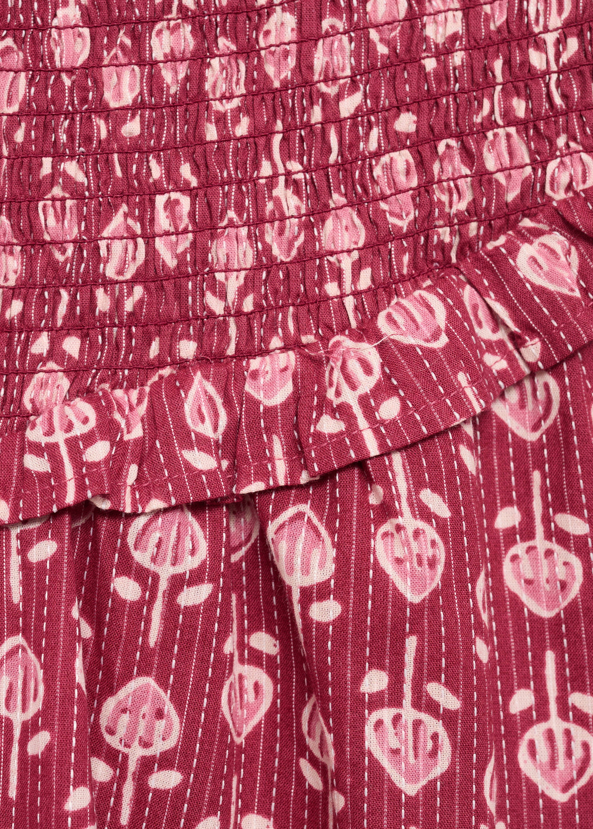 Ruffled gathered mini skirt - Details of the article 8