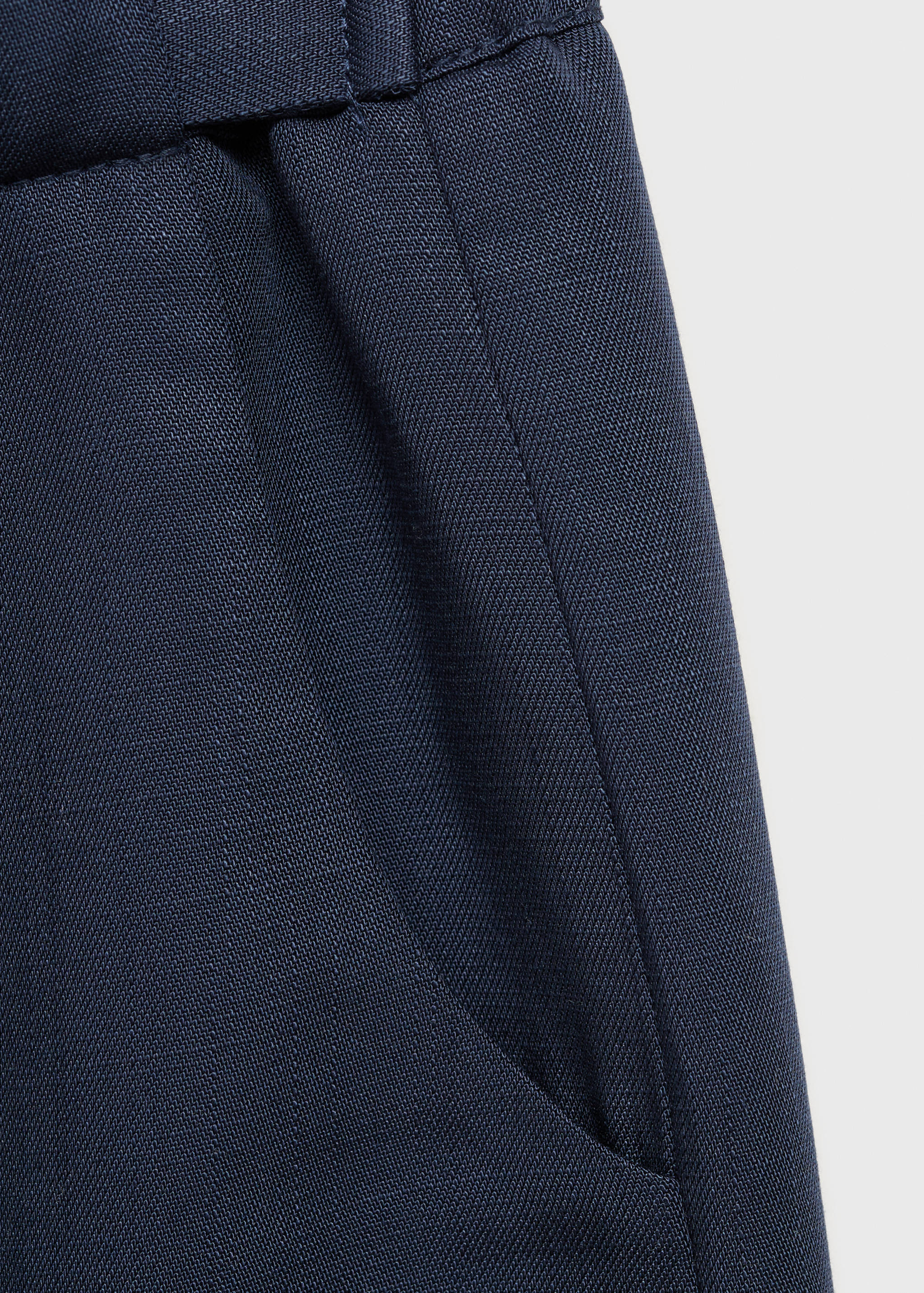 Bow belt pants - Details of the article 0