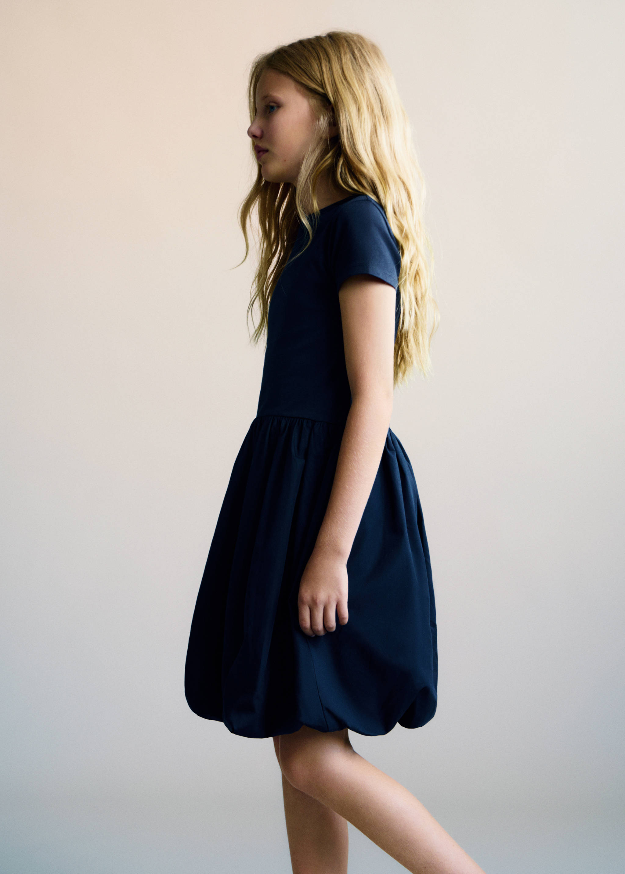 Ballon skirt dress - Medium plane