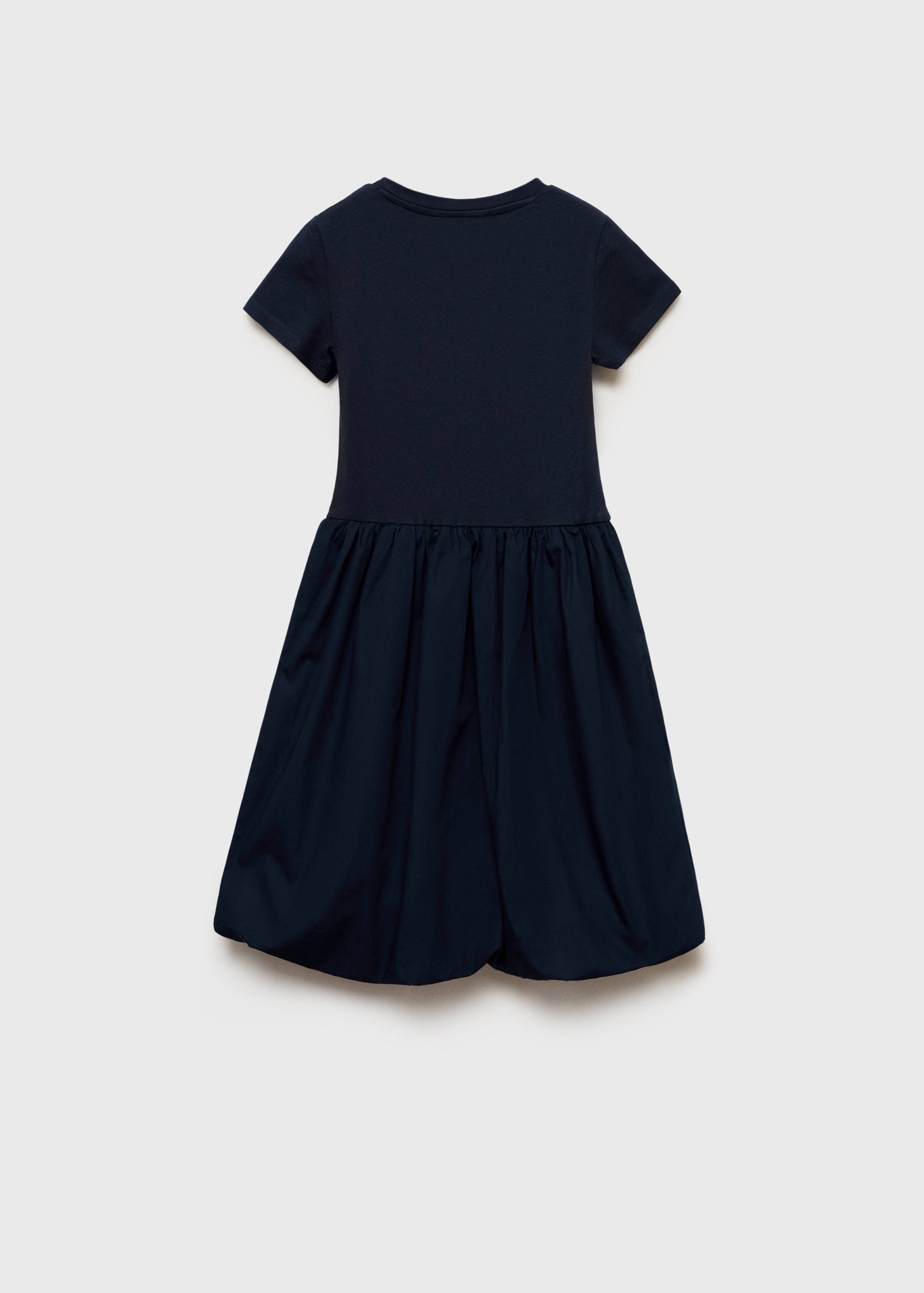 Ballon skirt dress - Reverse of the article