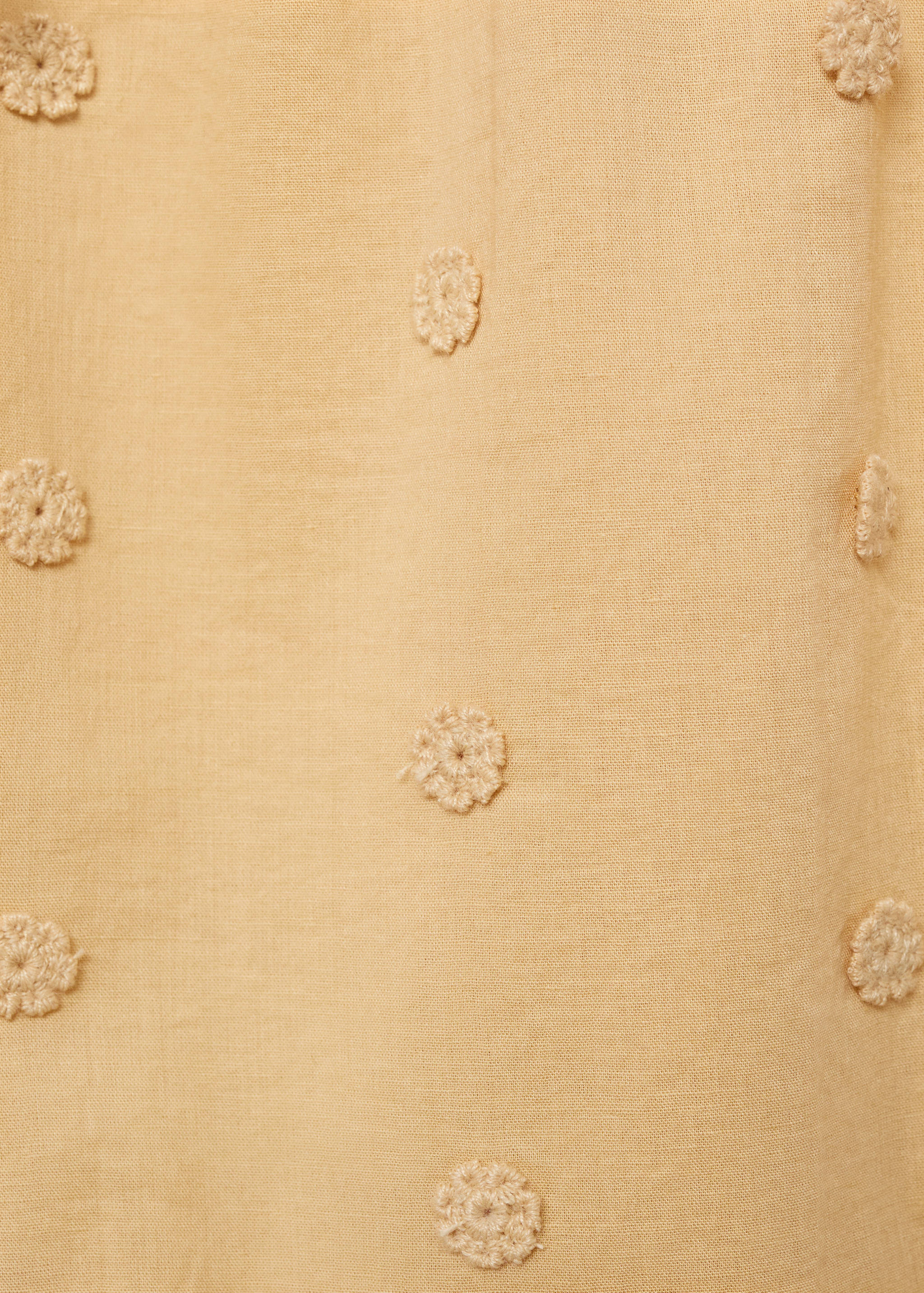 Long pants with embroidered details - Details of the article 0