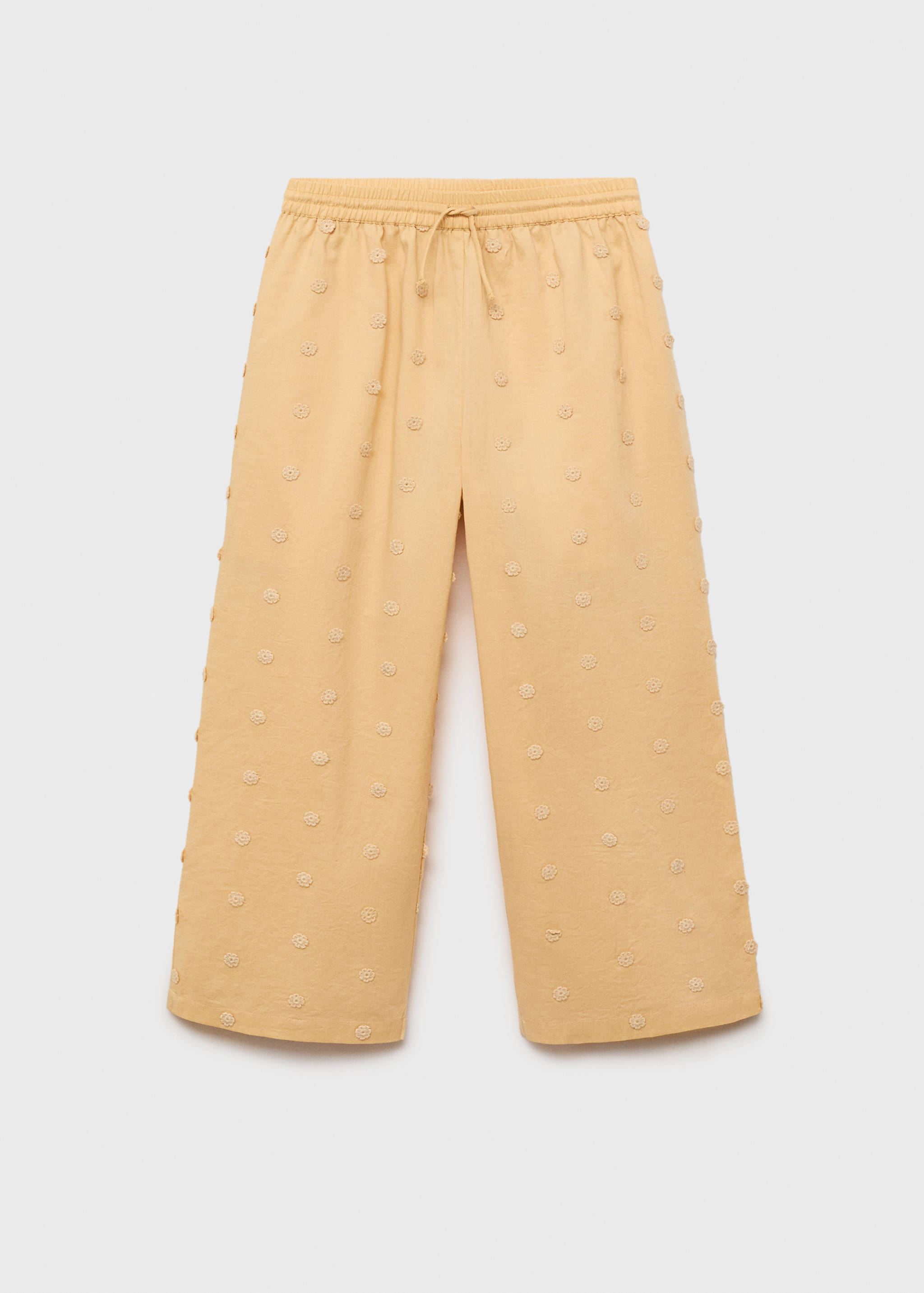 Long pants with embroidered details - Article without model