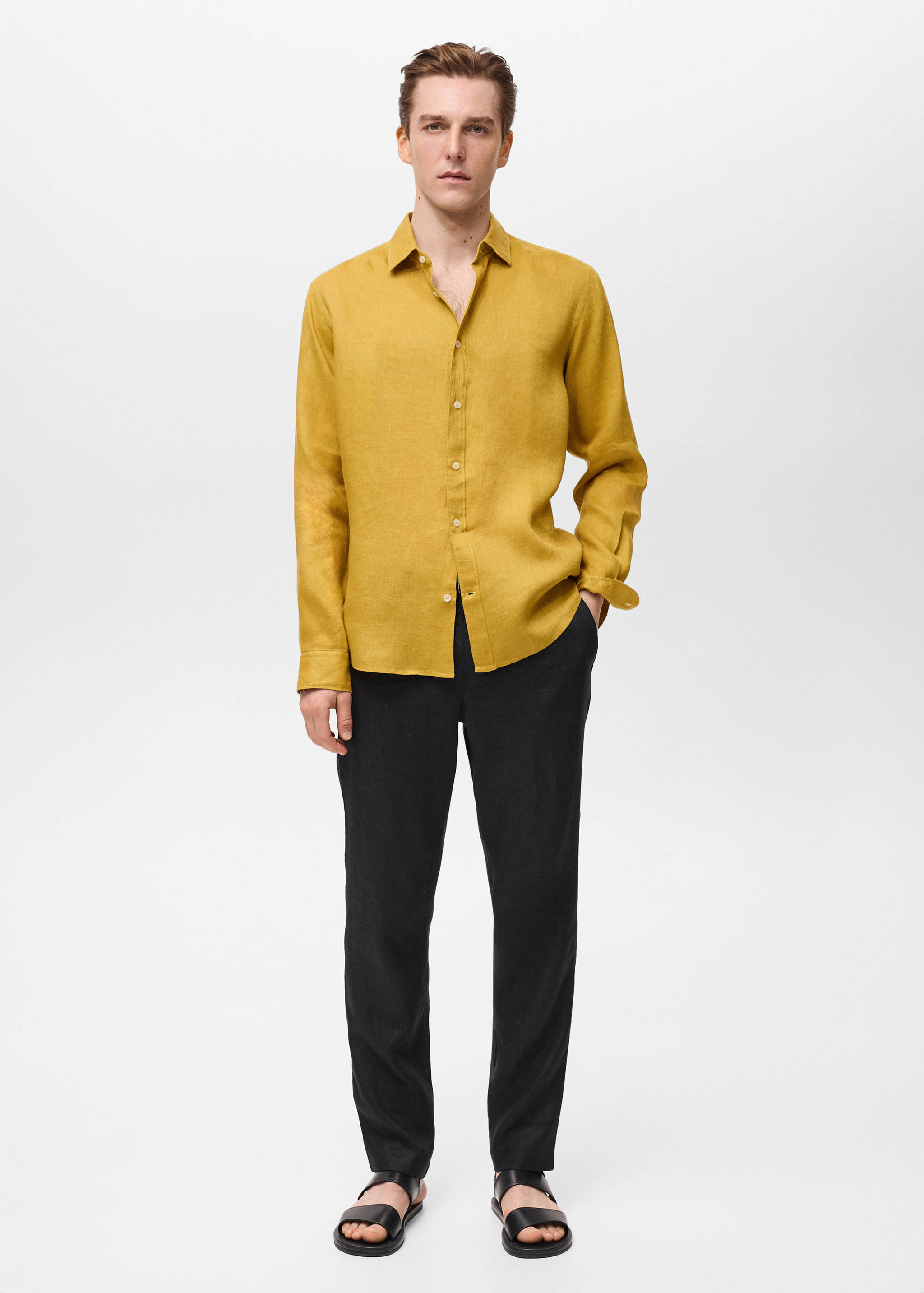 Linen 100% shirt - General plane