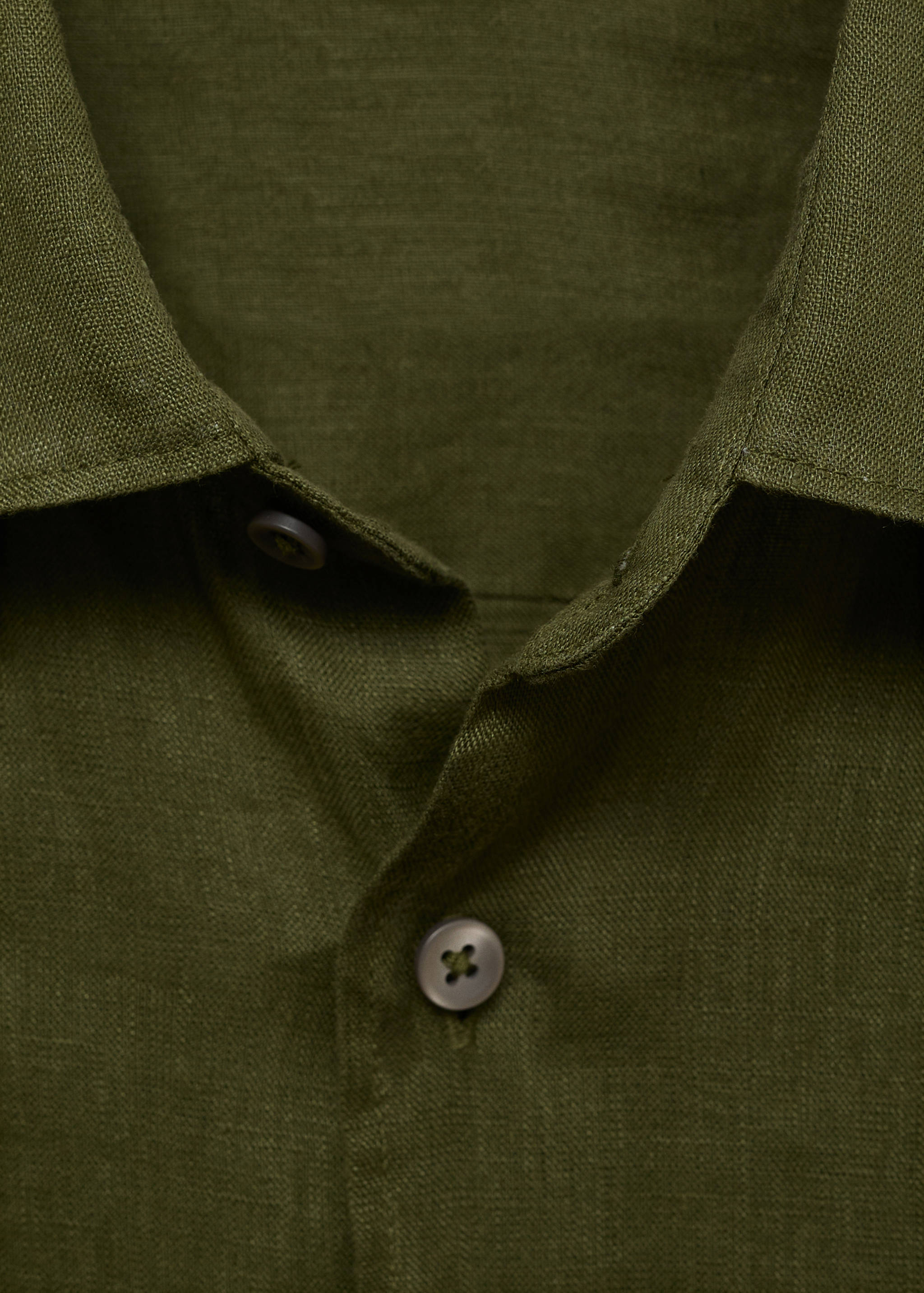 Linen 100% shirt - Details of the article 8
