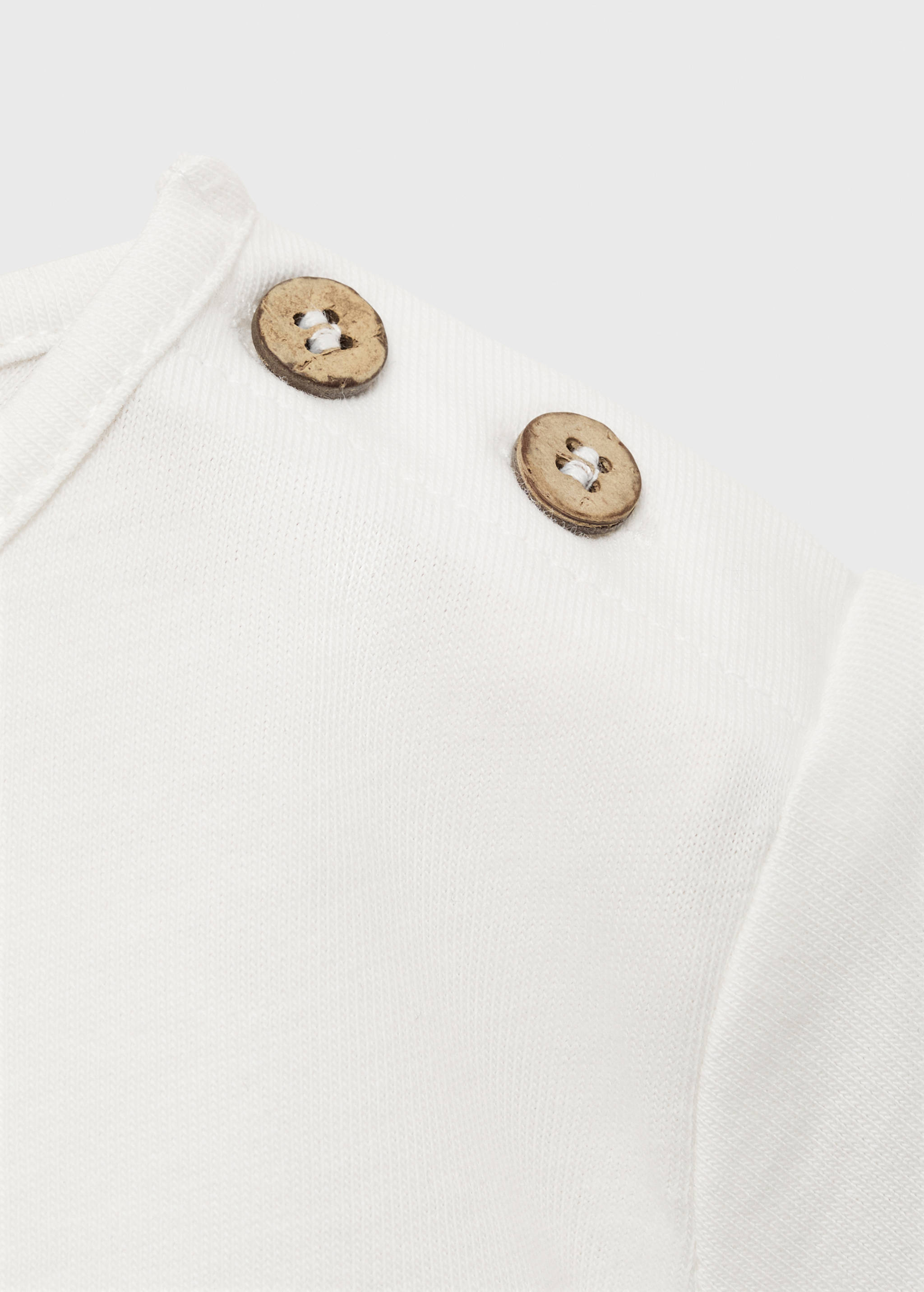 Embossed cotton t-shirt - Details of the article 8