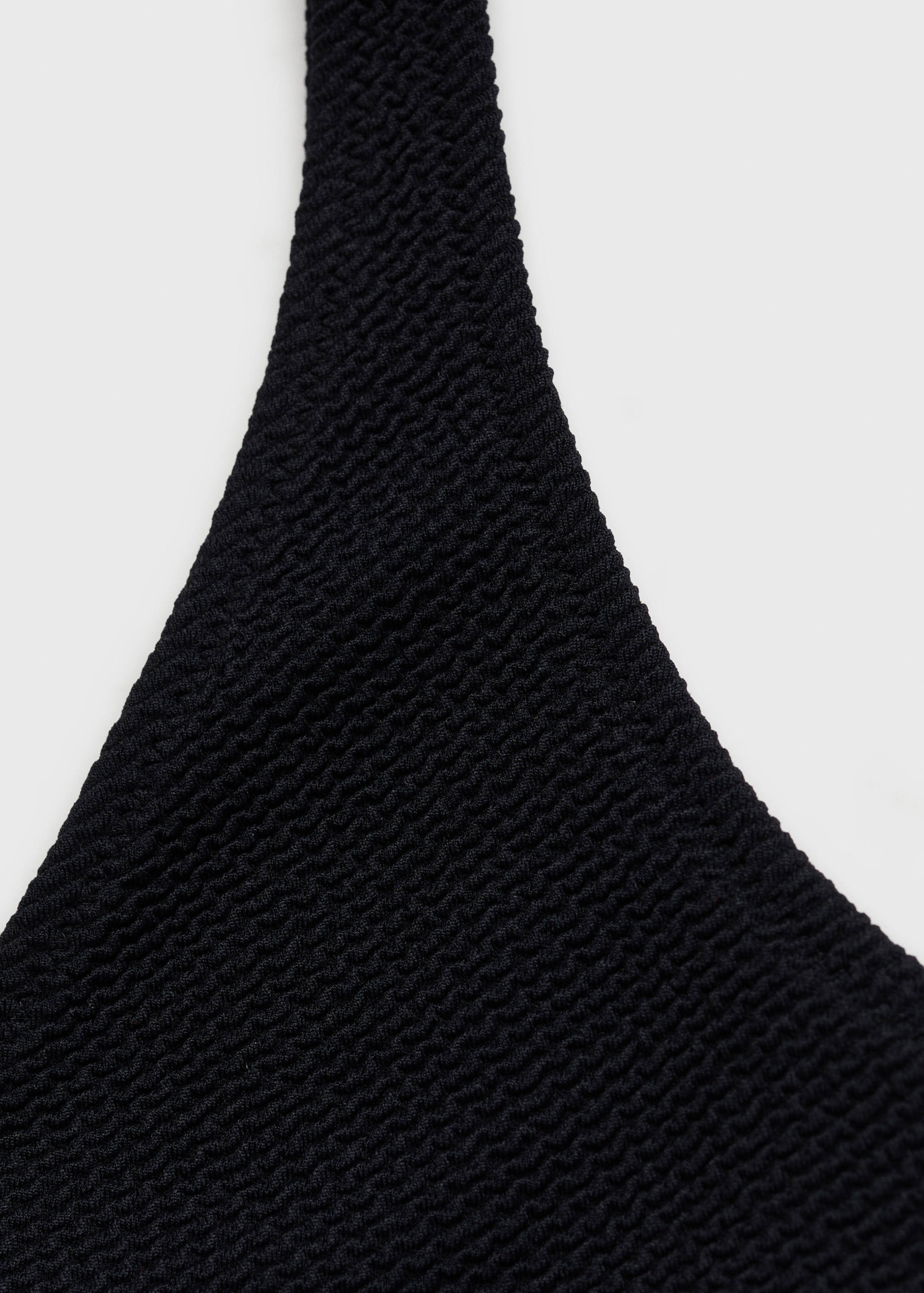 Textured bikini top - Details of the article 8