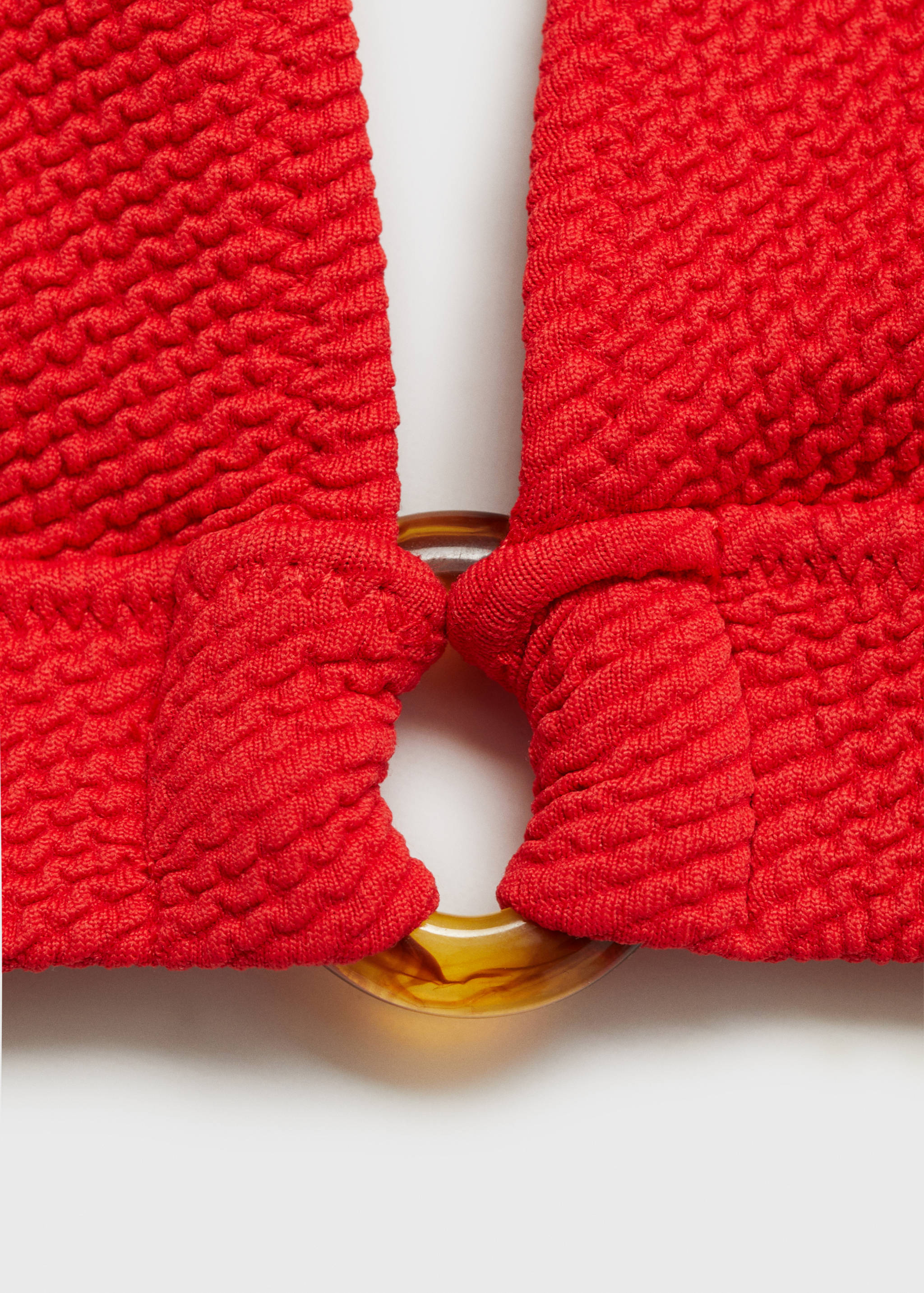 Getextureerde bikinitop met textuur en sierring - Detail van het artikel 8