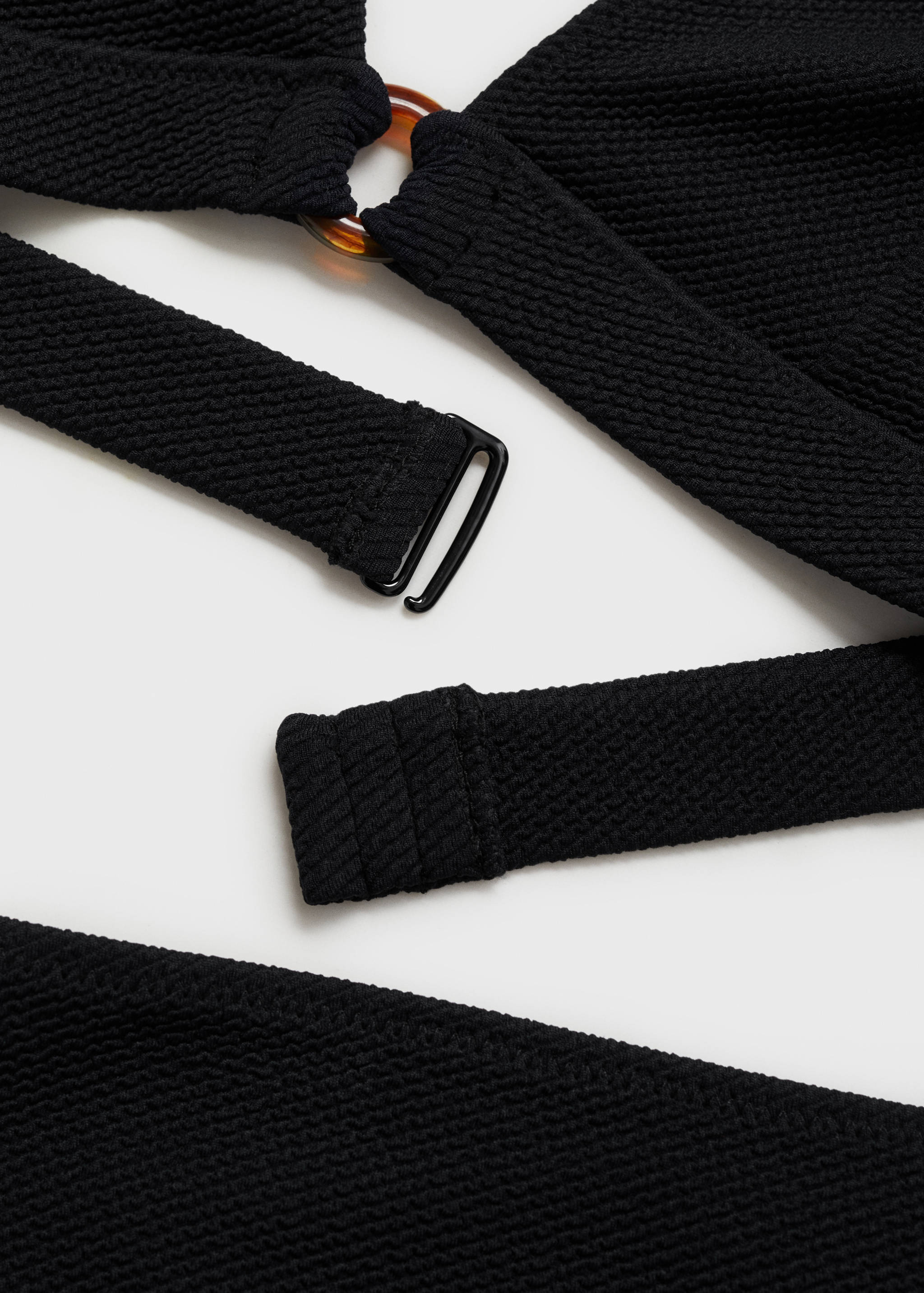 Getextureerde bikinitop met textuur en sierring - Detail van het artikel 0