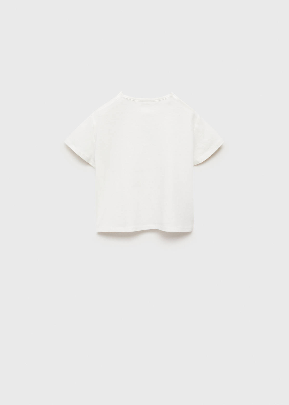 Embossed cotton t-shirt — Off White