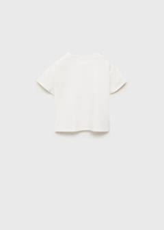 Embossed cotton t-shirt — Off White 4