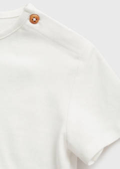 Embossed cotton t-shirt — Off White 5