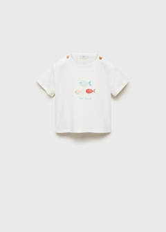 Embossed cotton t-shirt — Off White 2