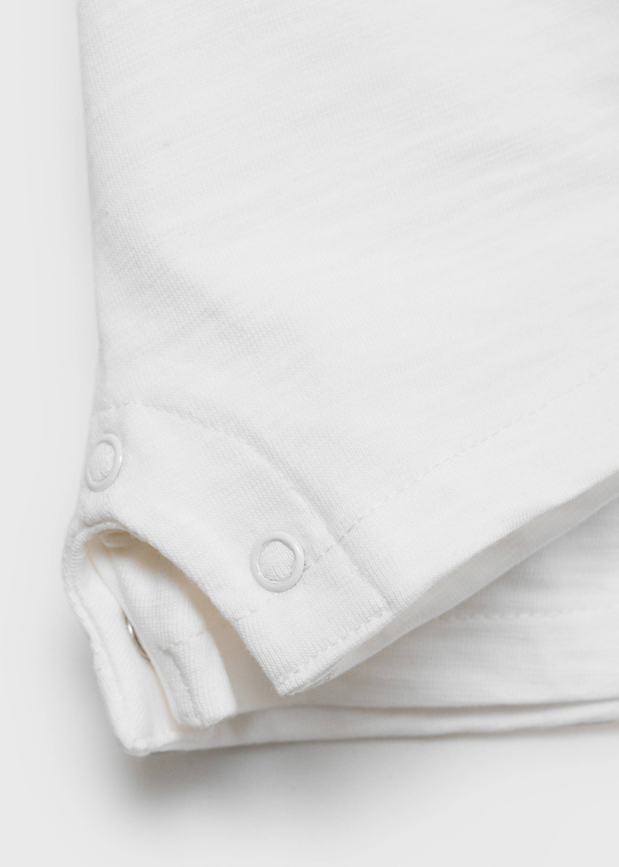 Short cotton dungarees - Details of the article 8