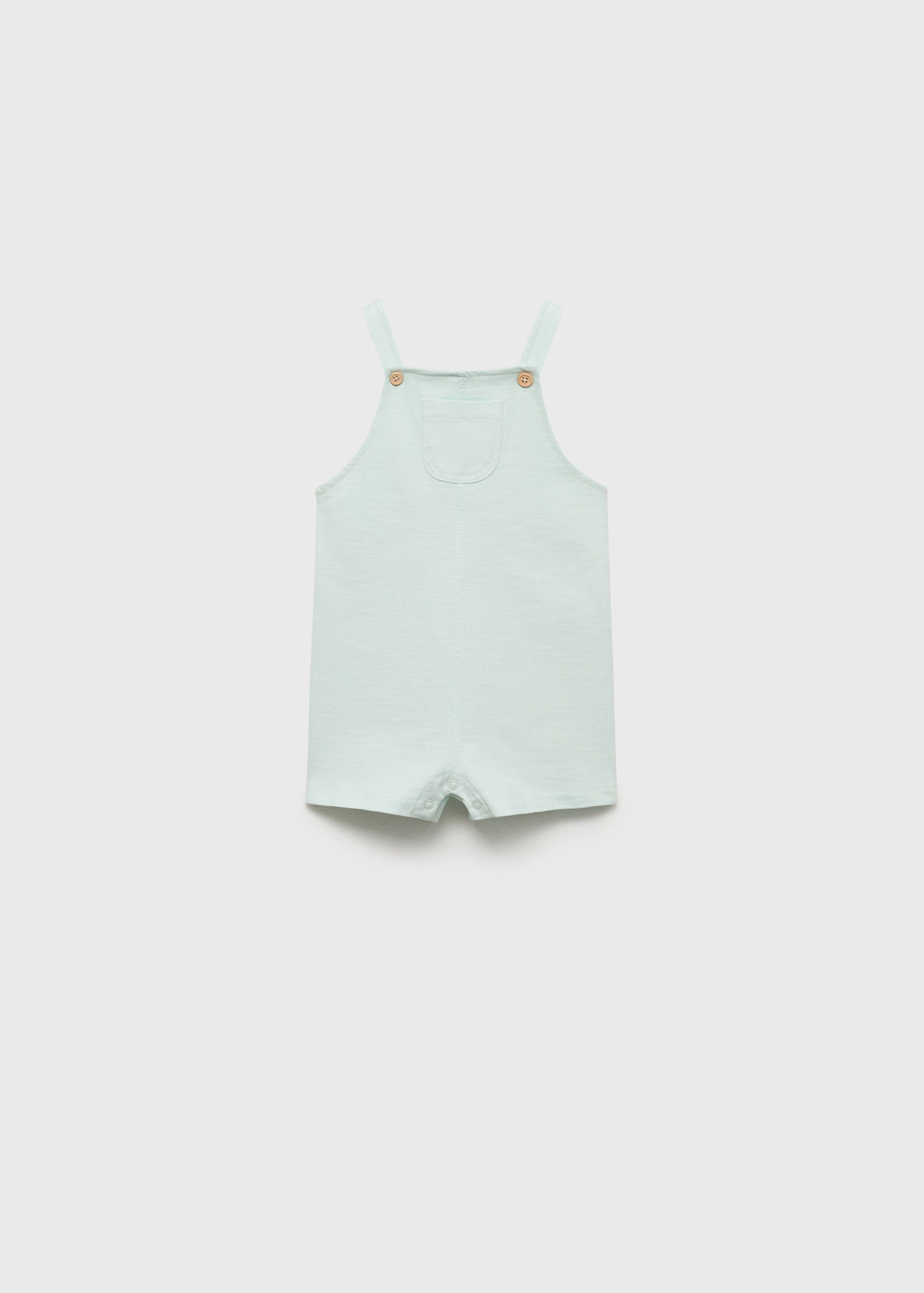 Short cotton dungarees - Article without model