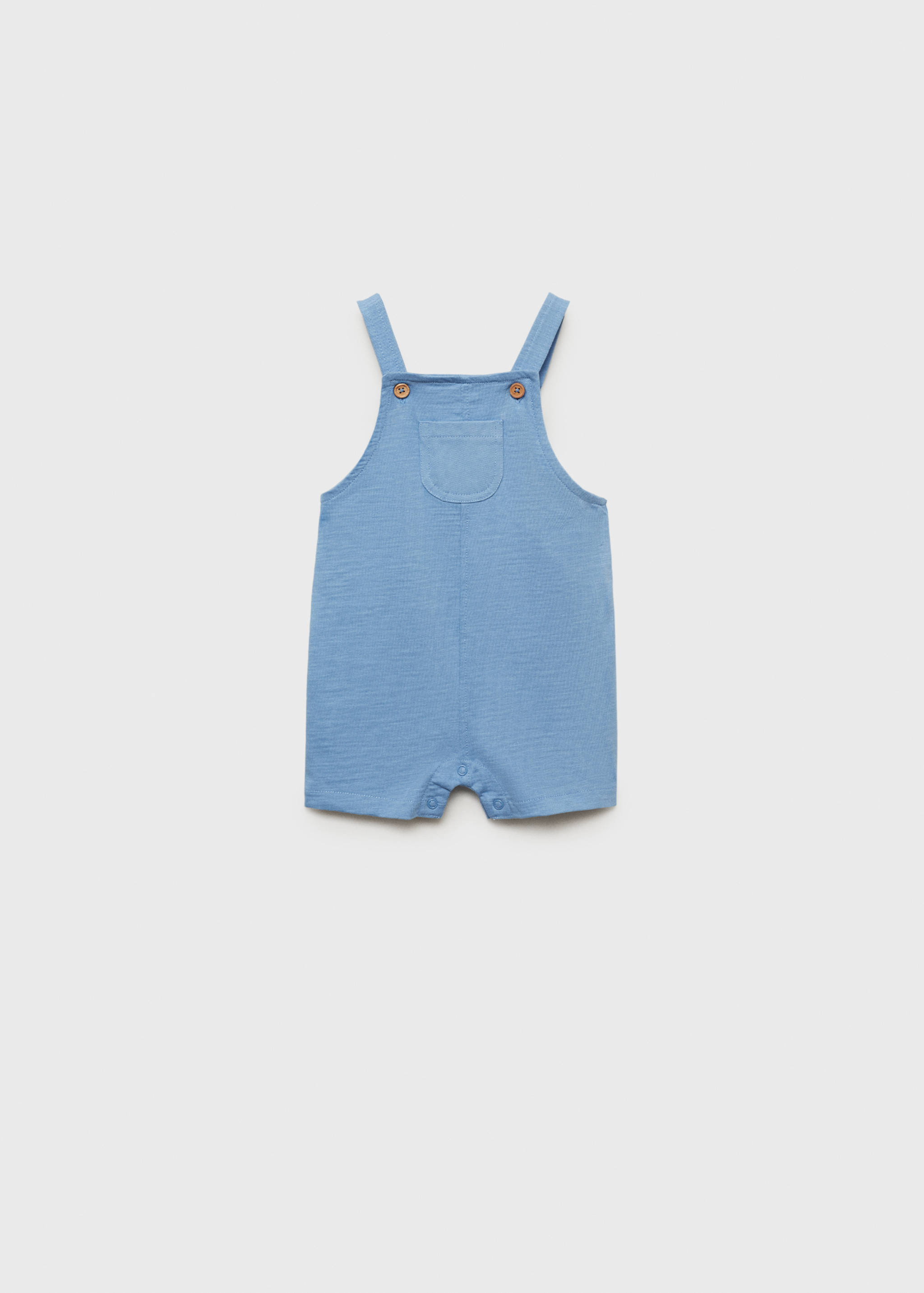 Short cotton dungarees - Article without model