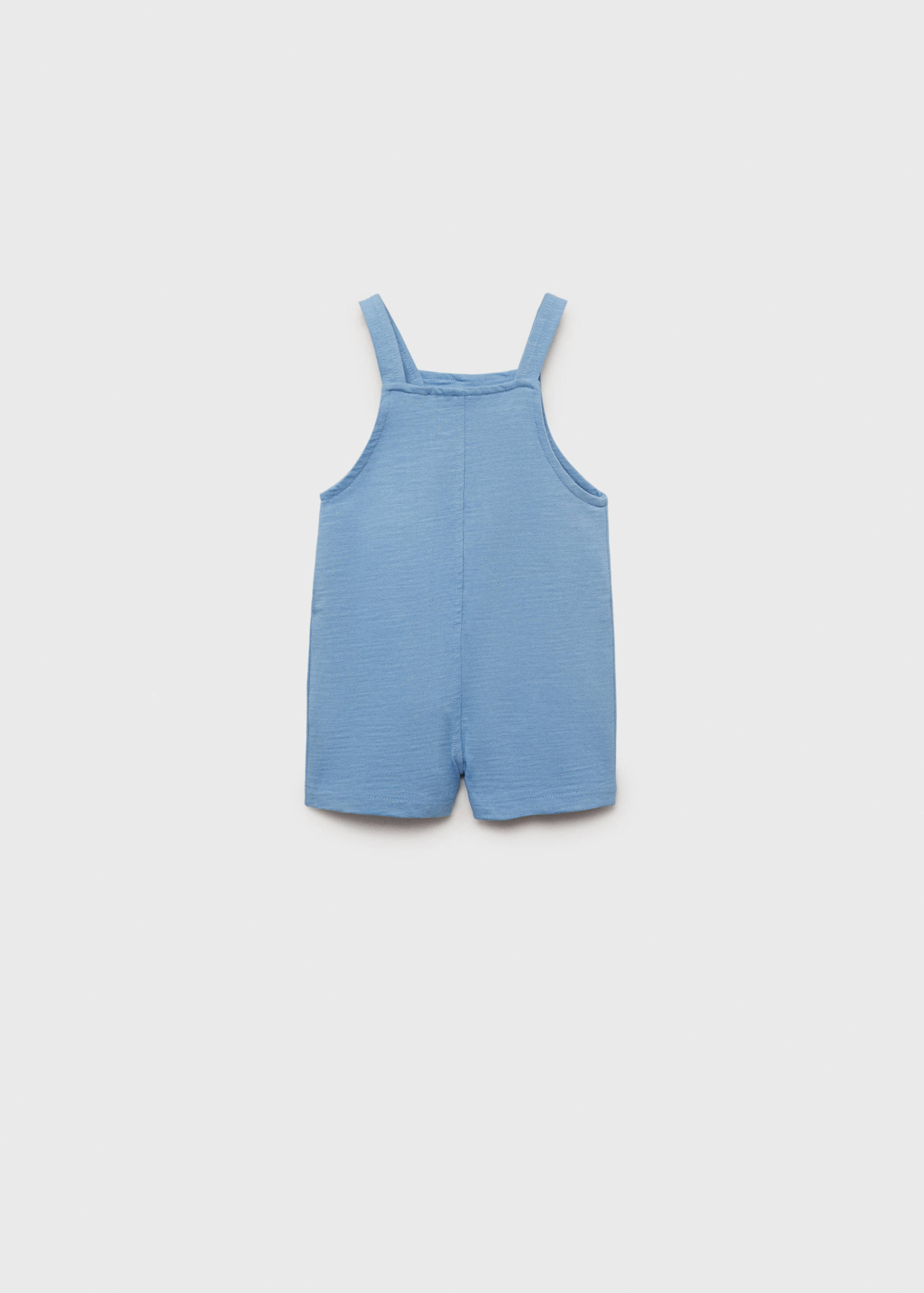 Short cotton dungarees - Reverse of the article