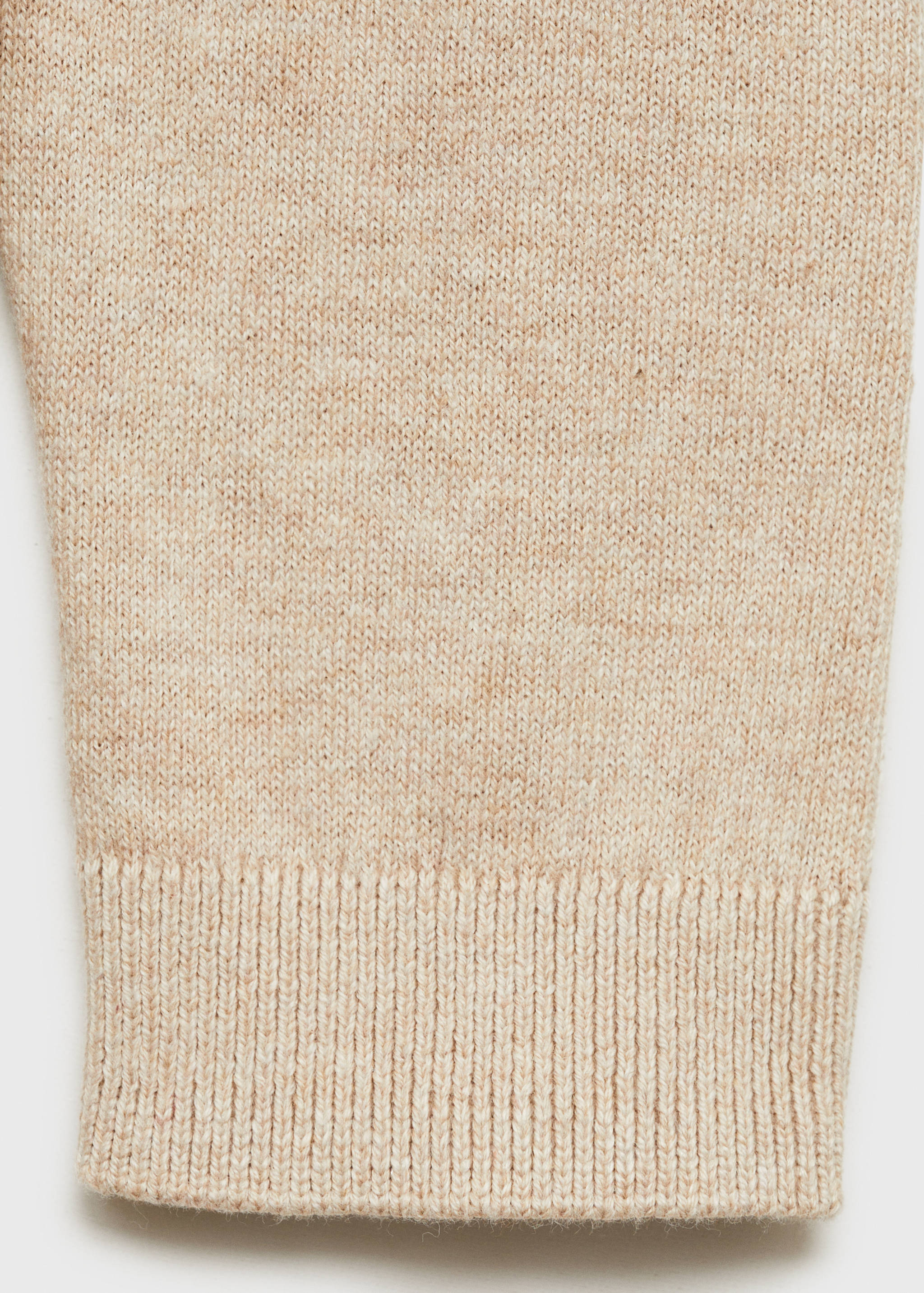 Flecked cotton-blend sweater - Details of the article 0