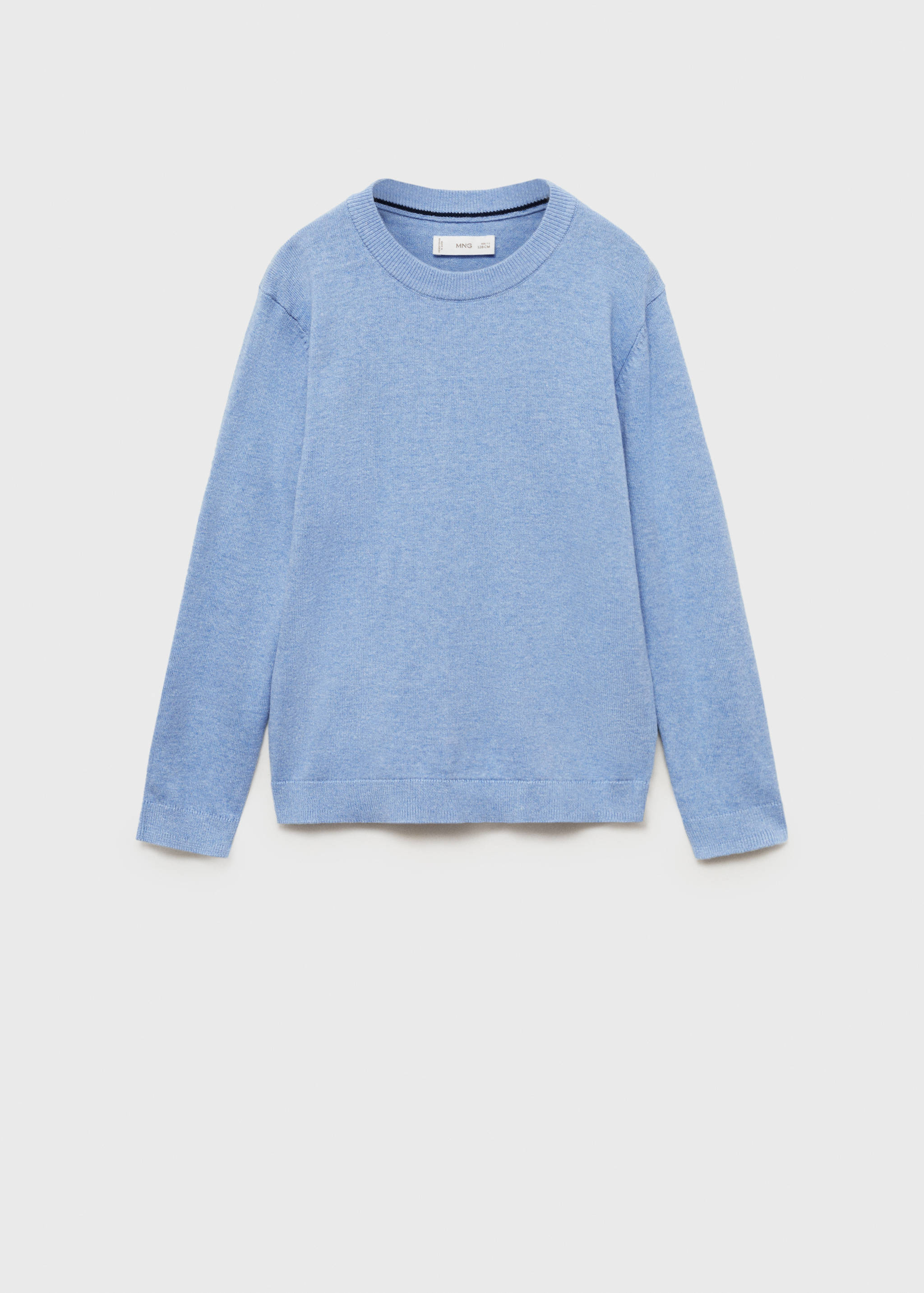 Flecked cotton-blend sweater - Article without model