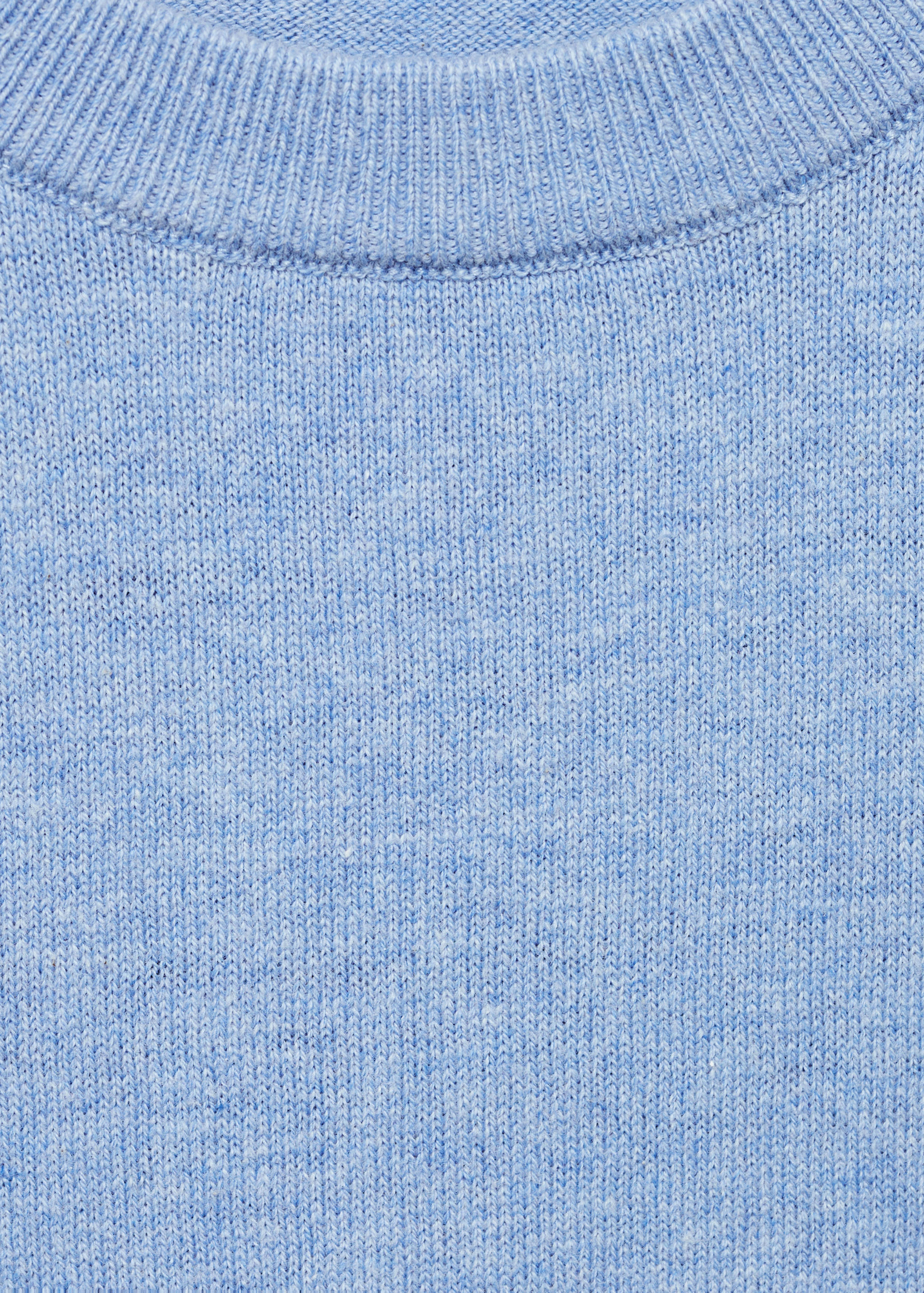 Flecked cotton-blend sweater - Details of the article 8