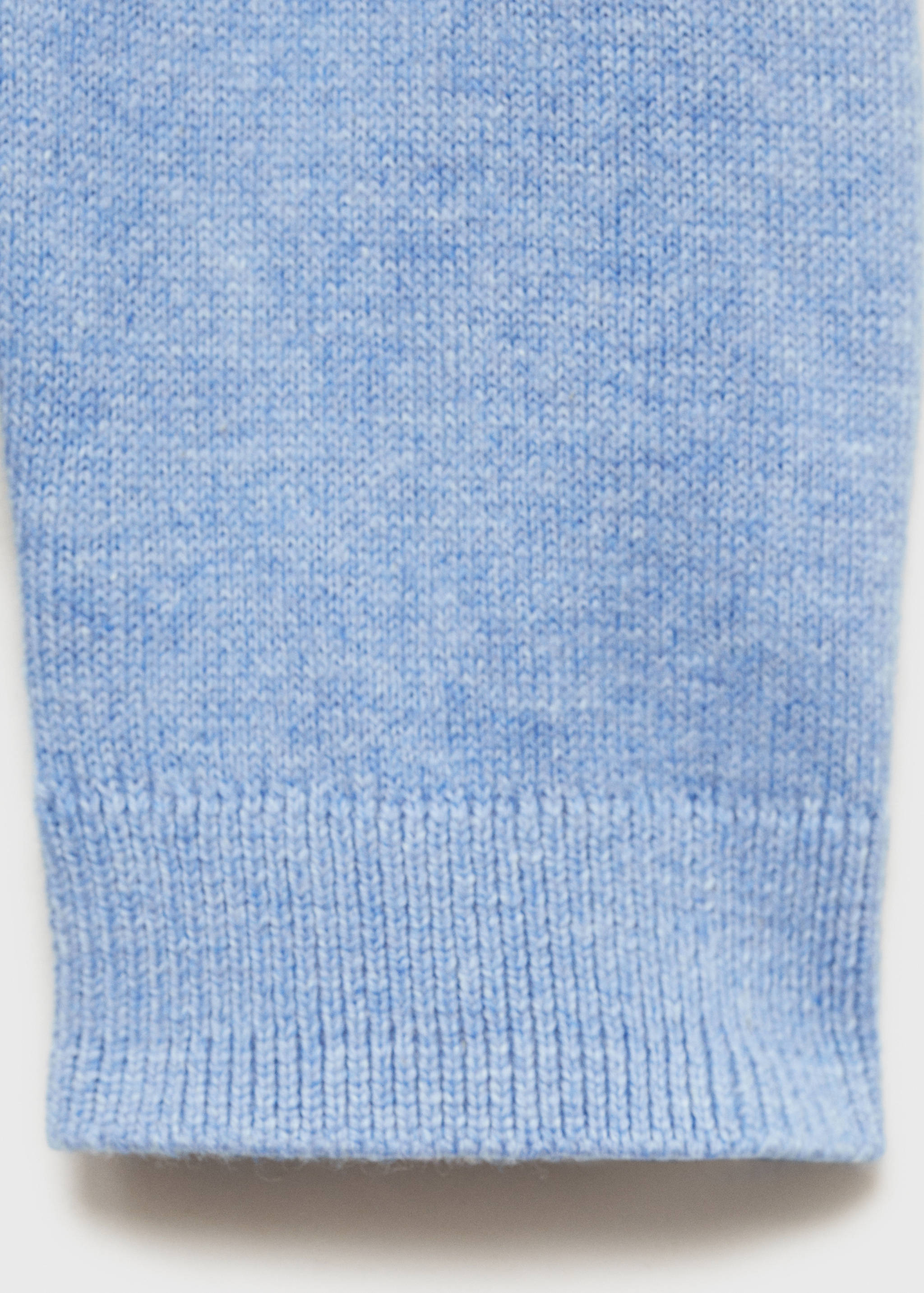 Flecked cotton-blend sweater - Details of the article 0