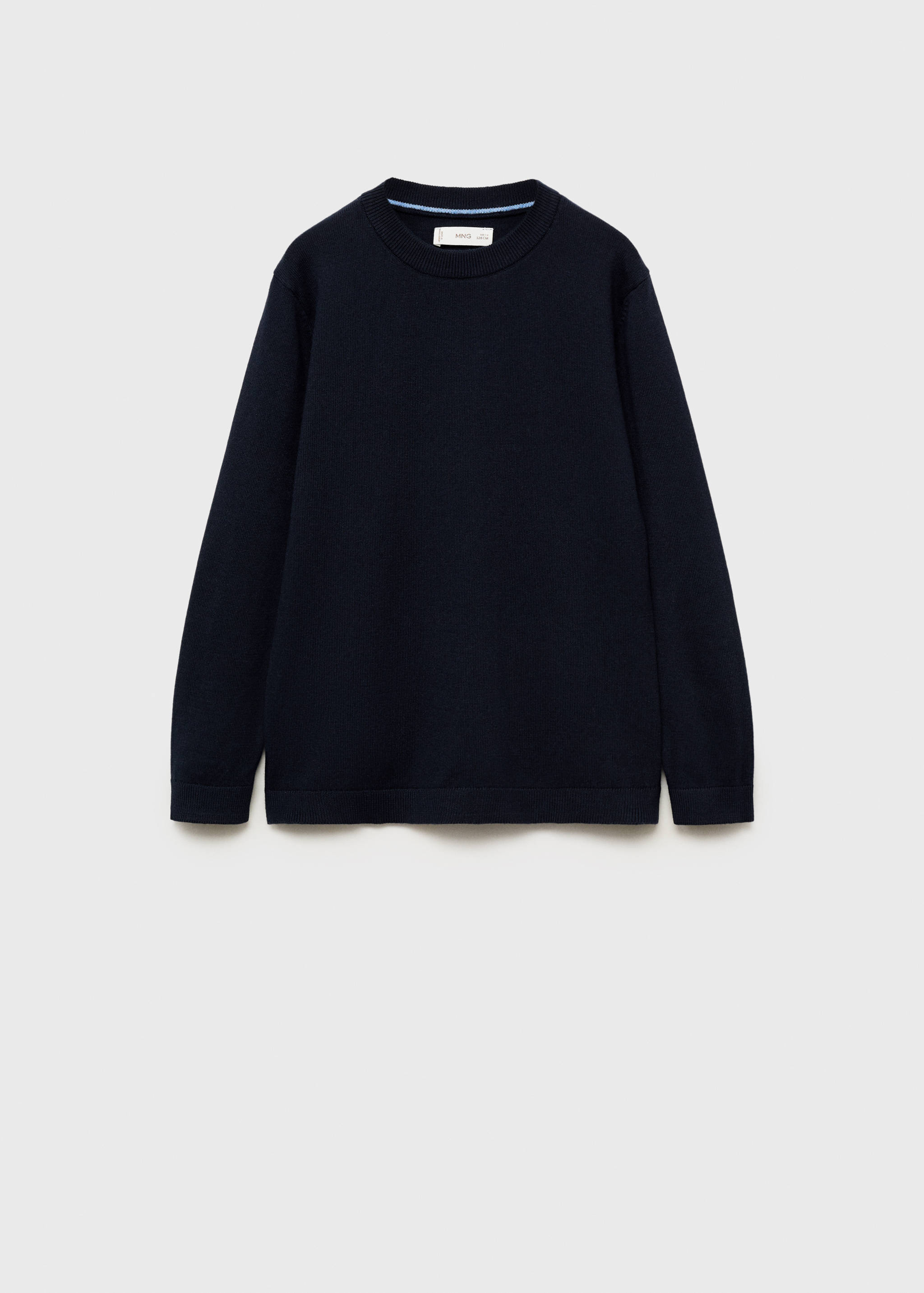 Flecked cotton-blend sweater - Article without model