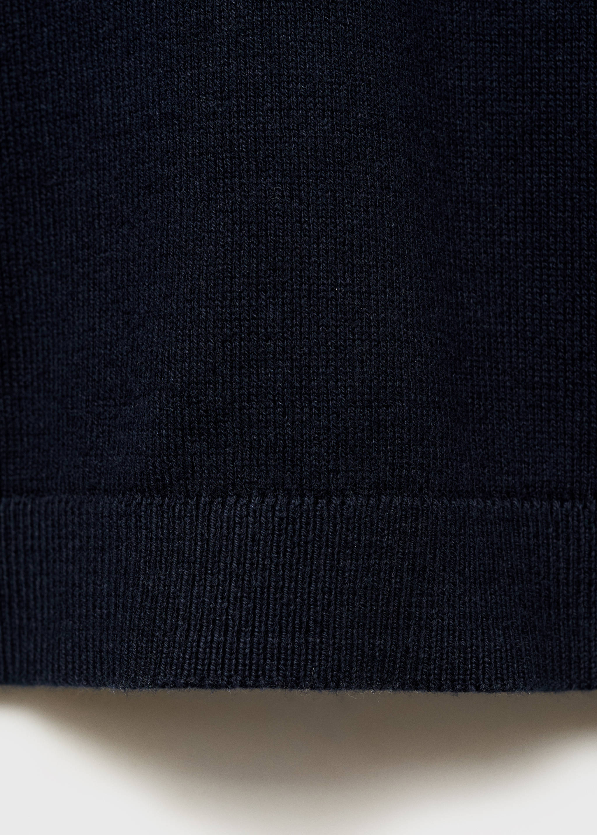 Flecked cotton-blend sweater - Details of the article 0