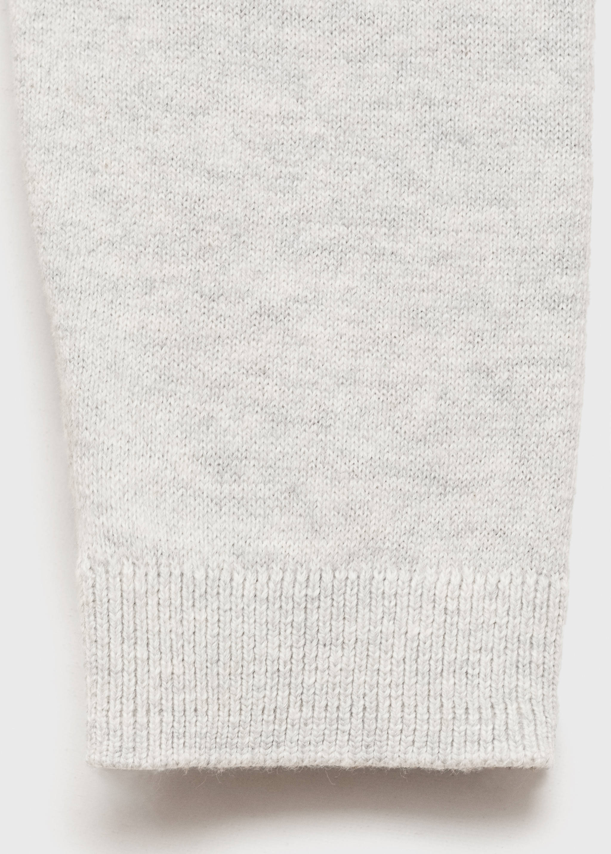 Flecked cotton-blend sweater - Details of the article 8