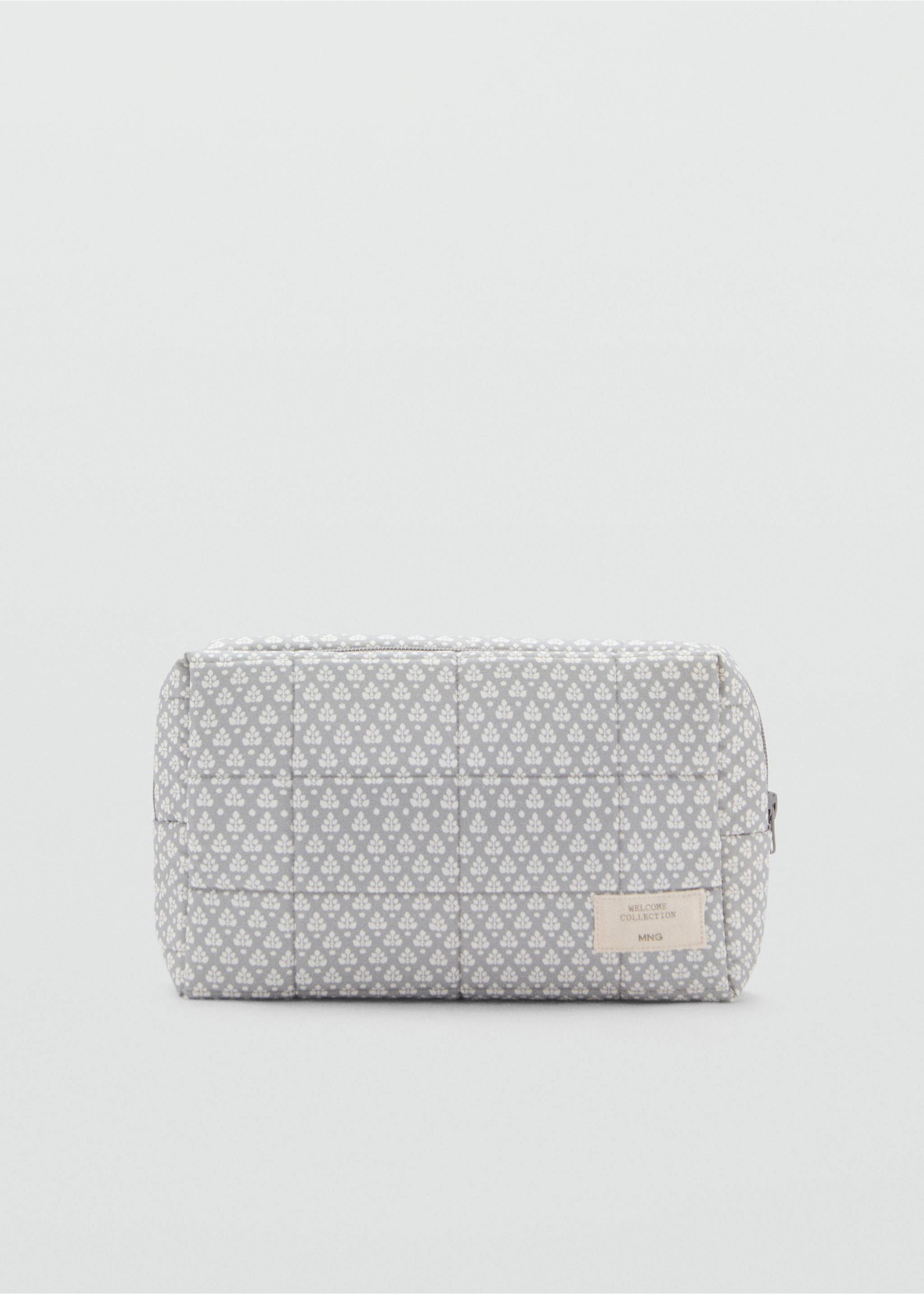 Neceser algodón estampado - Artículo sin modelo, Gris. Ref: 87085982-00.