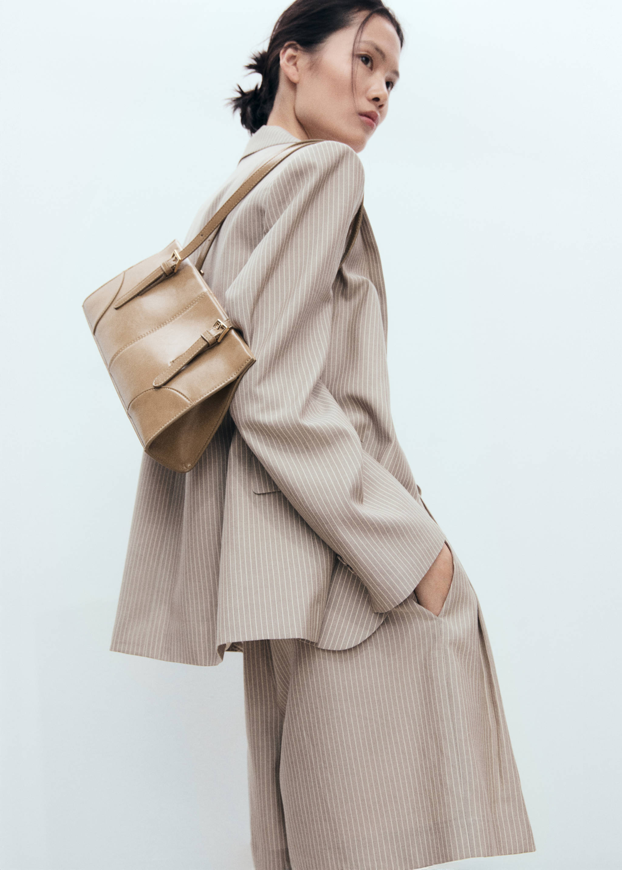 Borsa da spalla fibbie - Piano generale