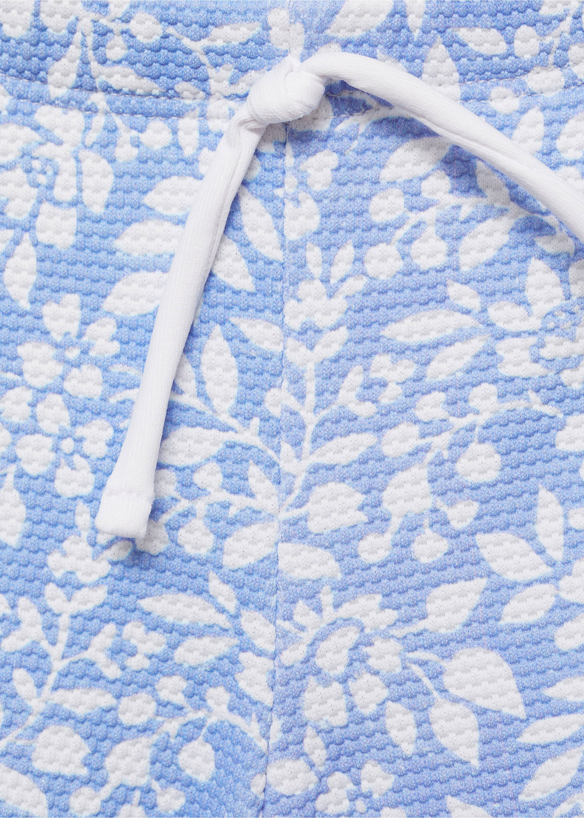 Bañador floral - Detalle del artículo 8, Azul celeste. Ref: 87085986-00.