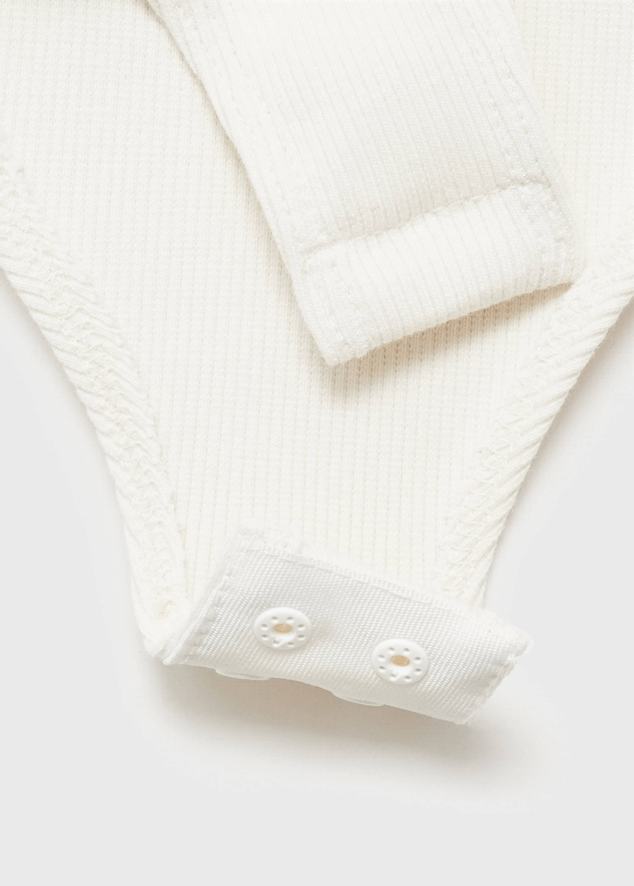 Body coton maille côtelée - Détail de l'article 8